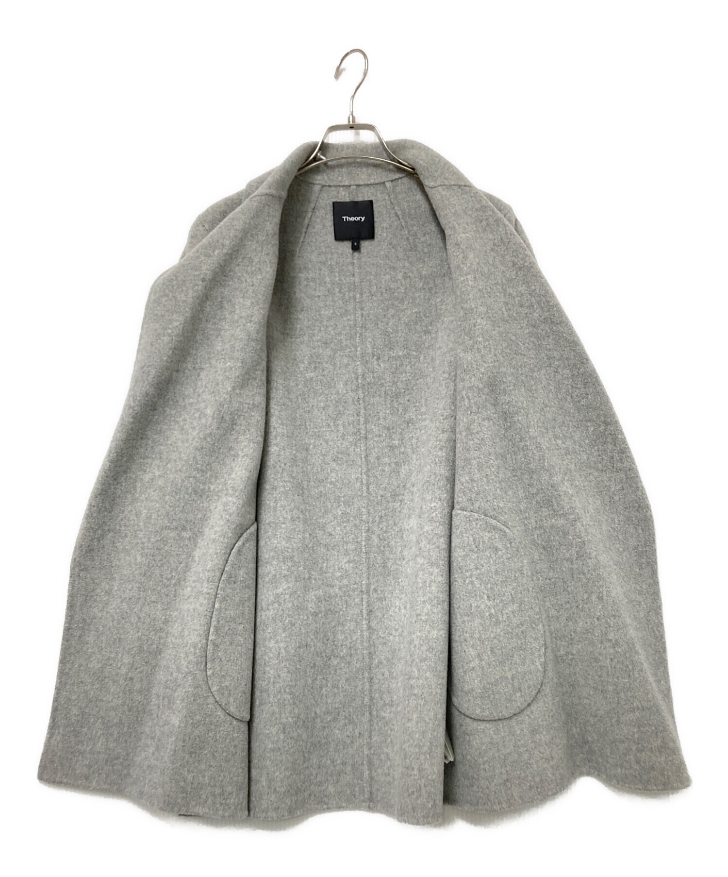 中古・古着通販】theory (セオリー) CLAIRENEカシミヤウールリバー