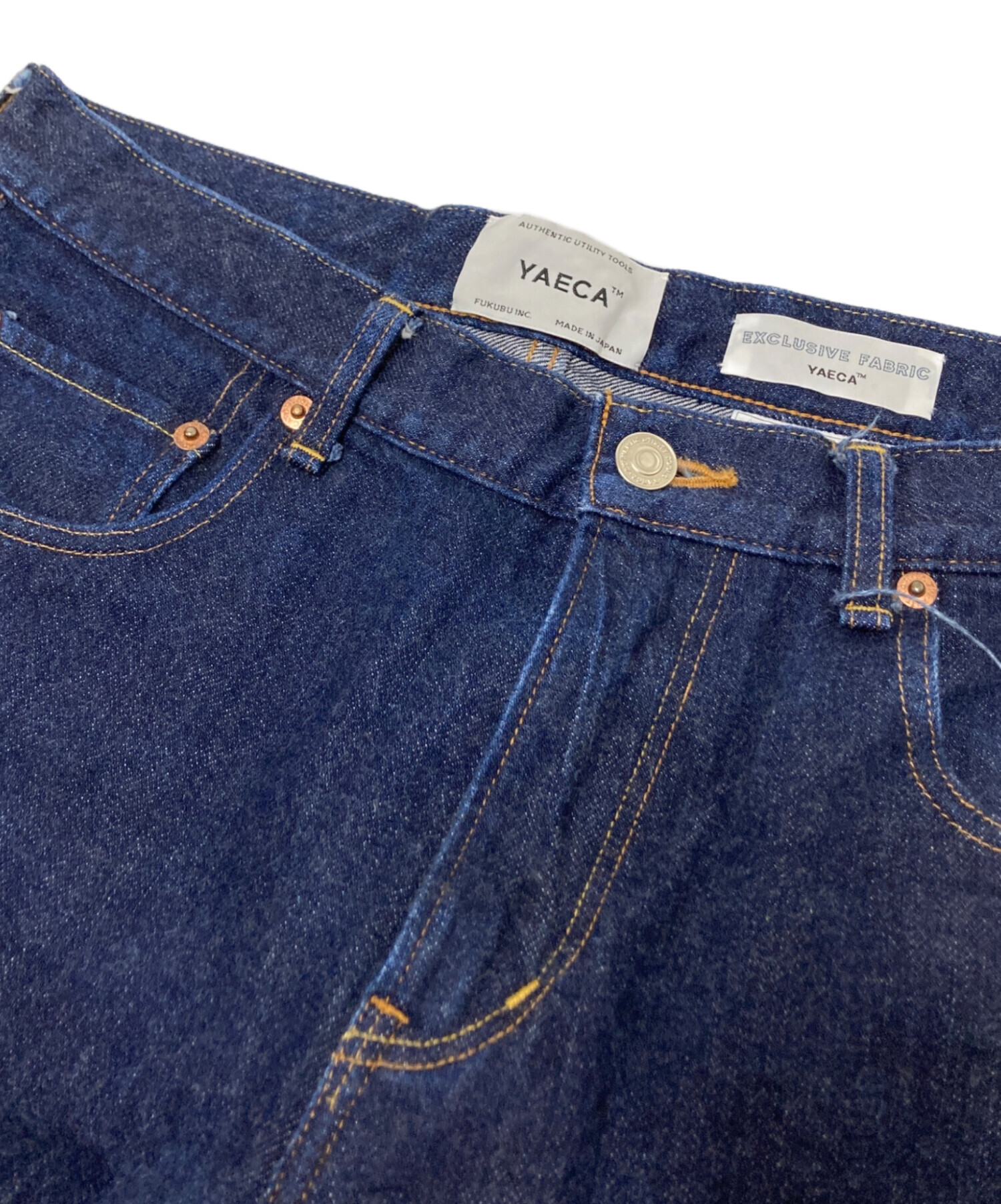 中古・古着通販】YAECA (ヤエカ) Straight Denim Pants インディゴ