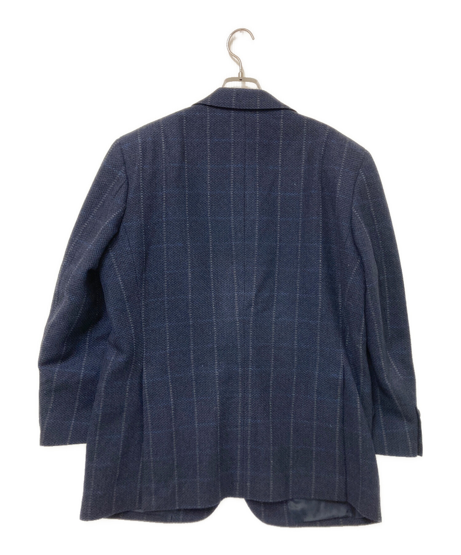 BURBERRYLONDONバーバリーロンドン ノバチェック ジャケット L 紺 BurberryLondon バーバリーダウンノバチェックLサイズネイビー