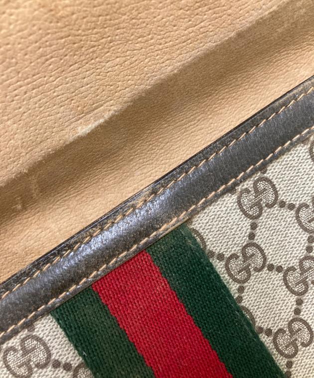 GUCCI ベージュ クラッチバッグ 中古・古着通販】GUCCI (グッチ) クラッチバッグ ベージュ サイズ:下記