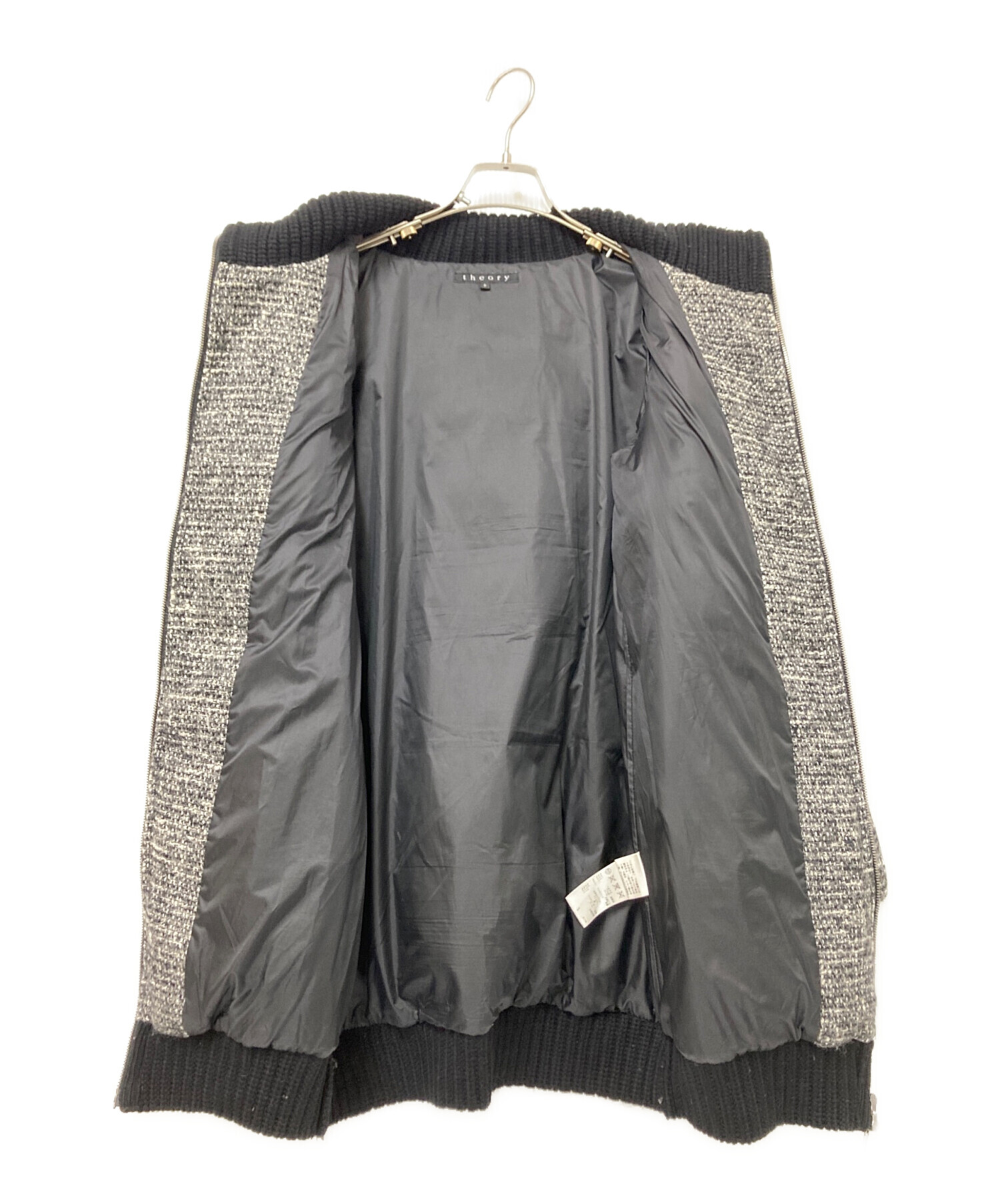 中古・古着通販】theory (セオリー) ツイードダウンジャケット