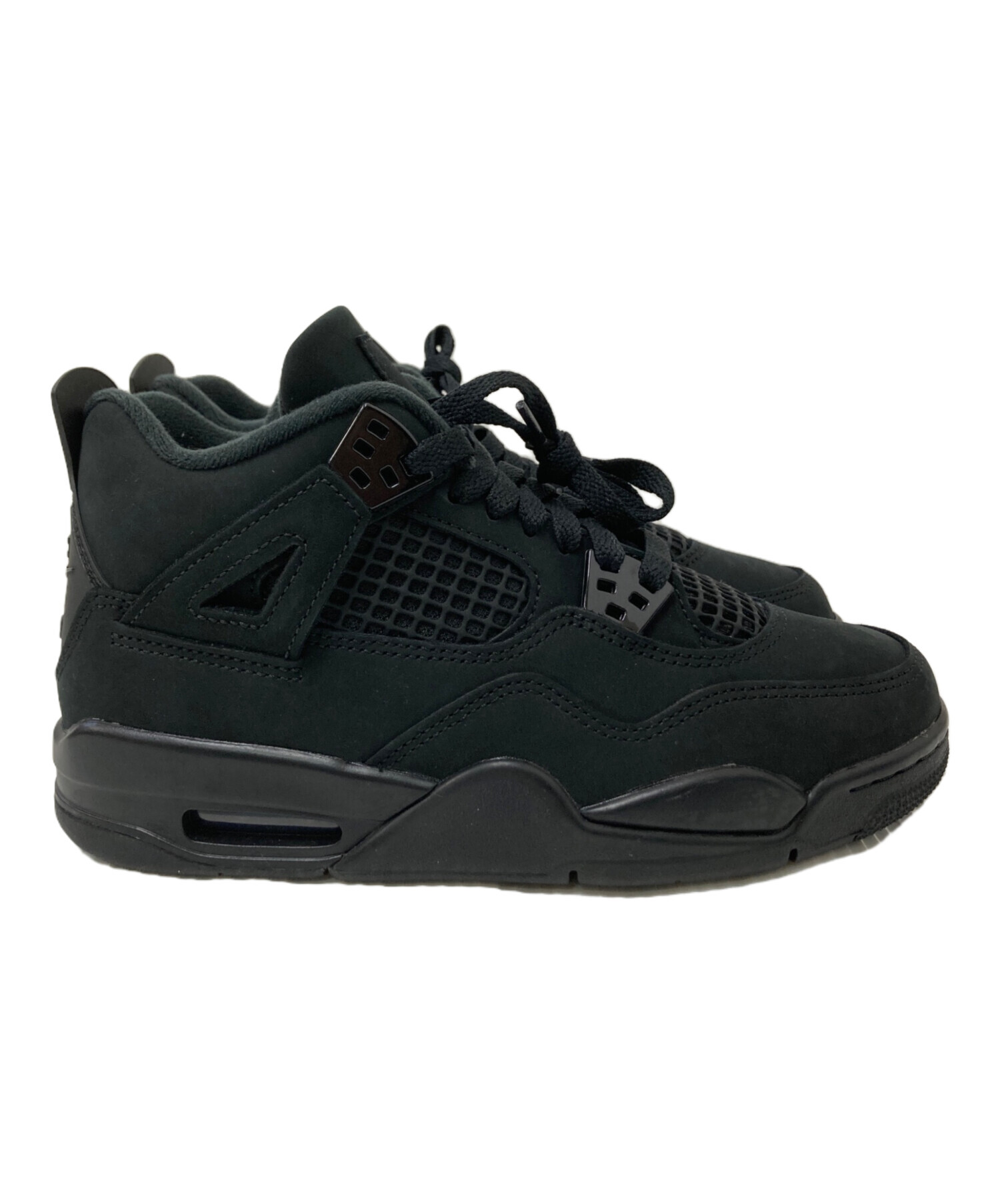 中古・古着通販】NIKE (ナイキ) Air Jordan 4 Retro GS black cat