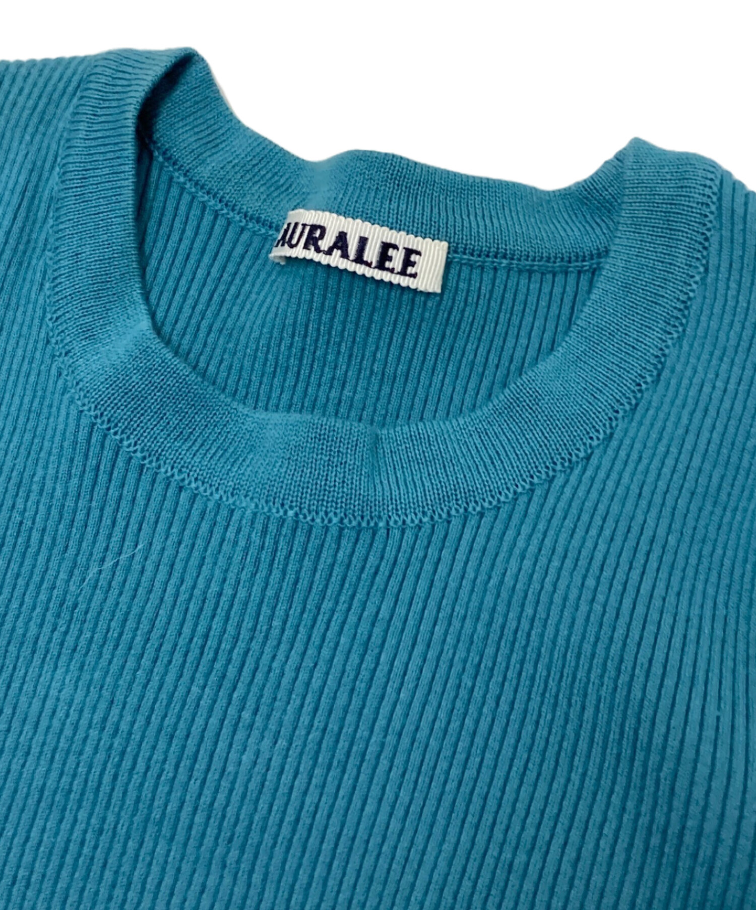 中古・古着通販】AURALEE (オーラリー) GIZA HIGH GAUGE RIB KNIT TEE