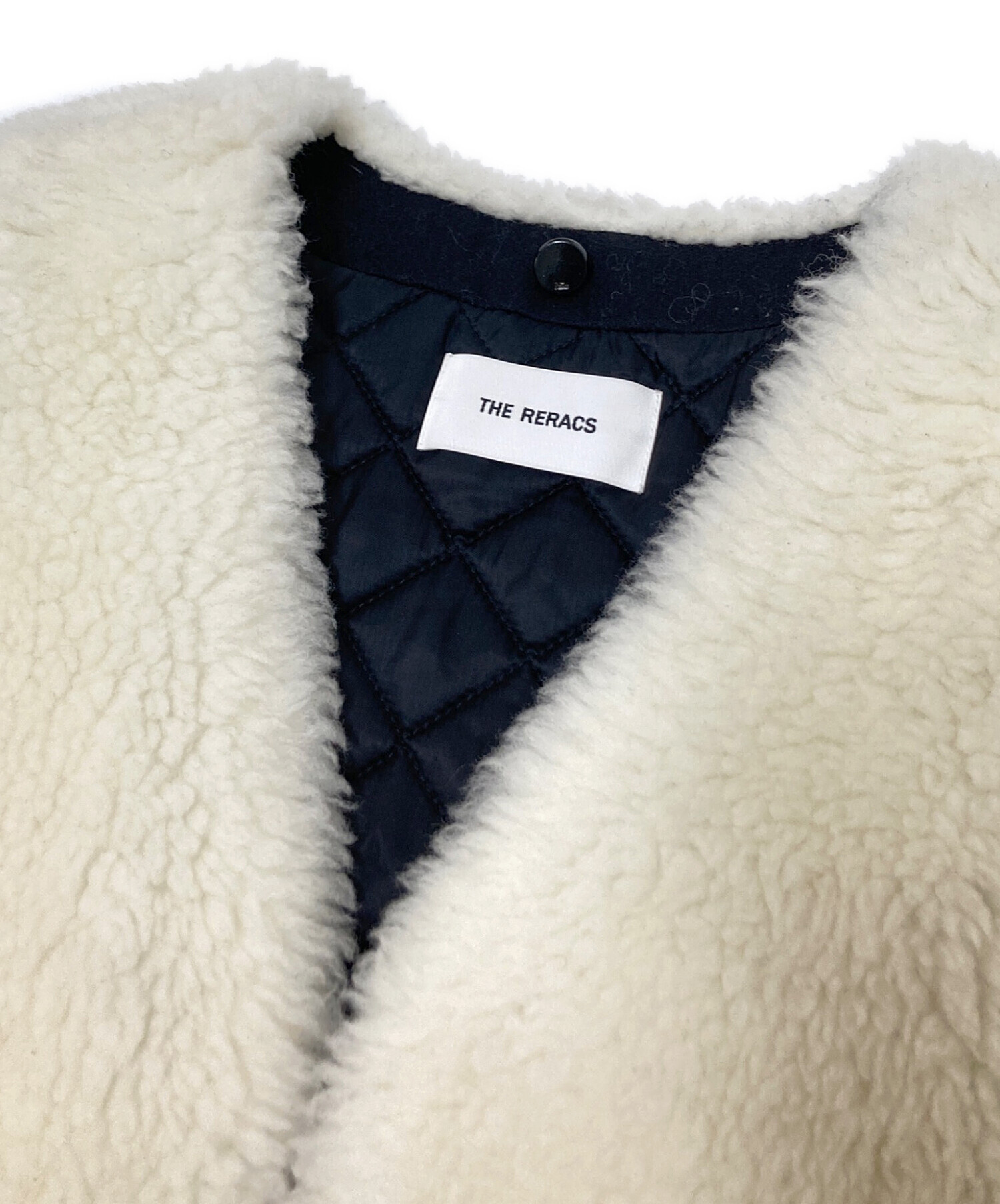 THE RERACS リラクスMA-1 ボアベスト付き 美品 ザ リラクス ボアベスト ブラウン系 ウール100% ライナー｜Yahoo