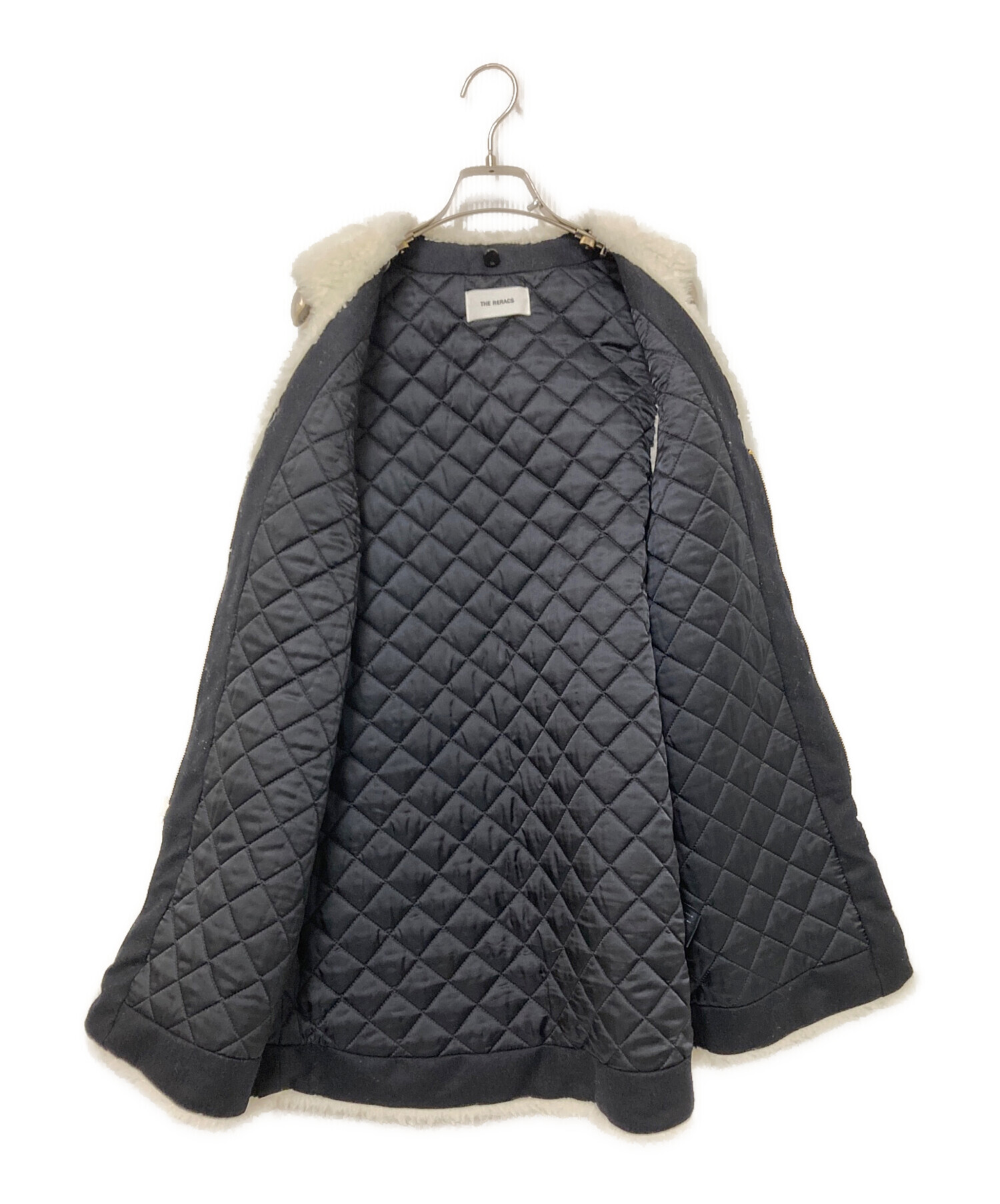 中古・古着通販】THE RERACS (ザ リラクス) ボアベスト ホワイト