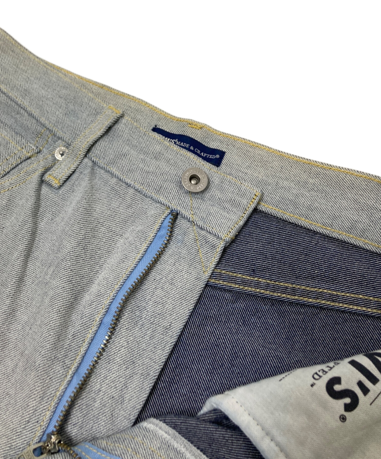 新品タグ付き】 Levi's MADE&CRAFTEDパッチ ダメージ デニム