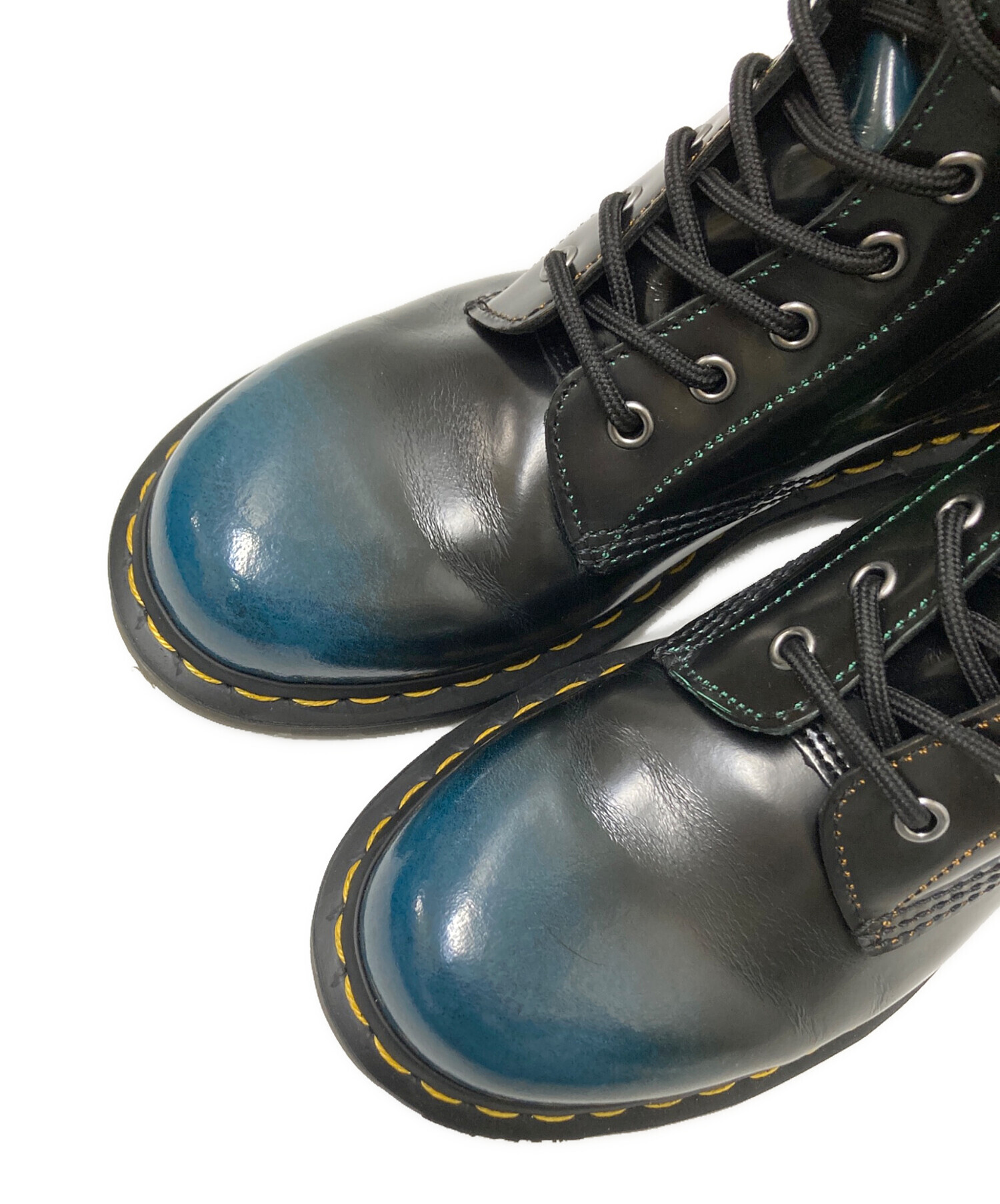 青*ゴ様 Dr. Martens ブラックレザー ドレスシューズ 青*ゴ様 Dr. Martens ブラックレザー ドレスシューズ 青*ゴ様 Dr