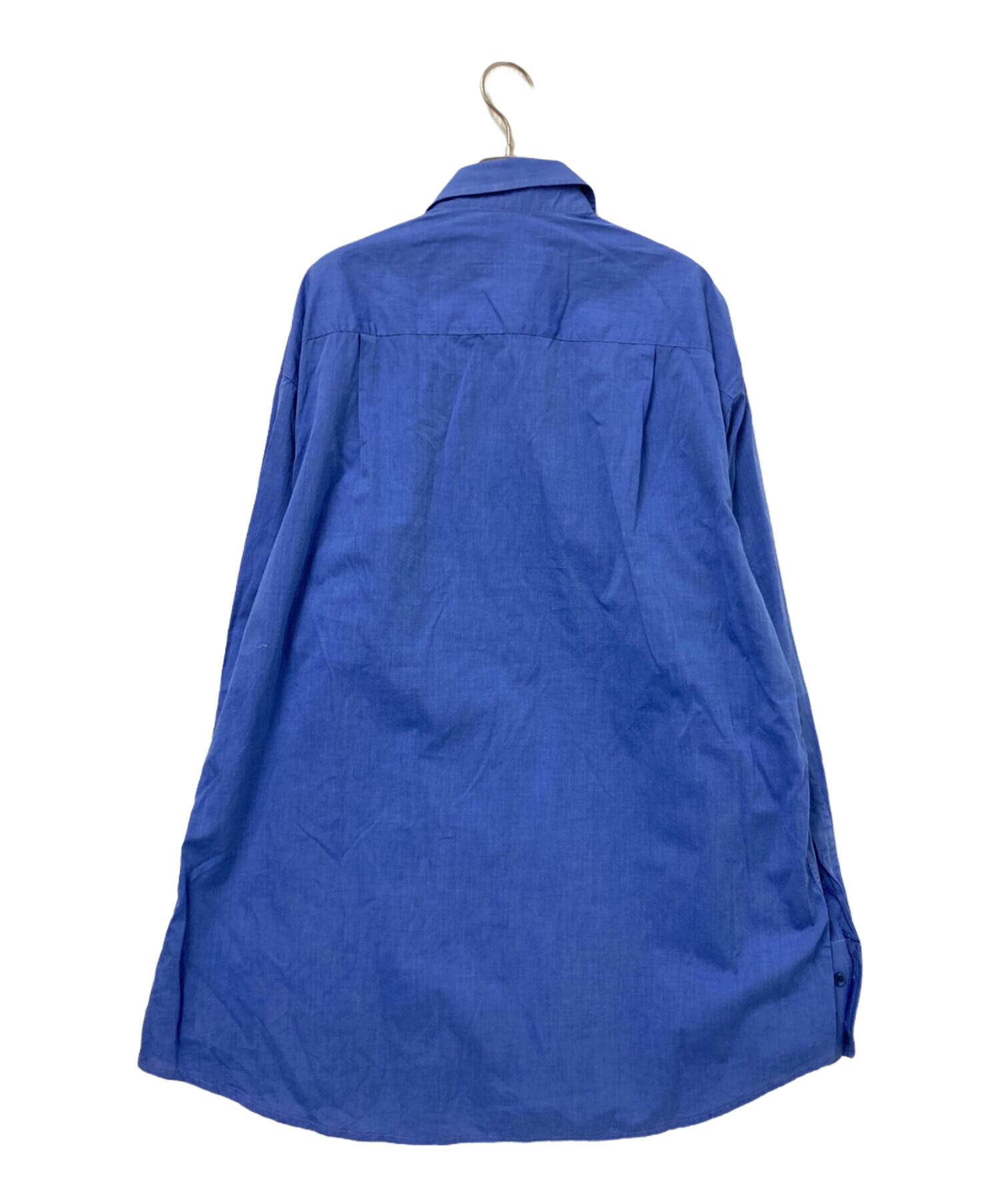 中古・古着通販】GUCCI (グッチ) ドレスシャツ ブルー サイズ:43/17