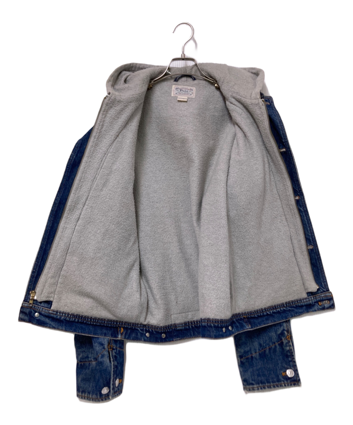 Polo by Ralph Lauren フード付きデニムジャケット M 中古・古着通販】POLO RALPH LAUREN (ポロ・ラルフローレン) フード
