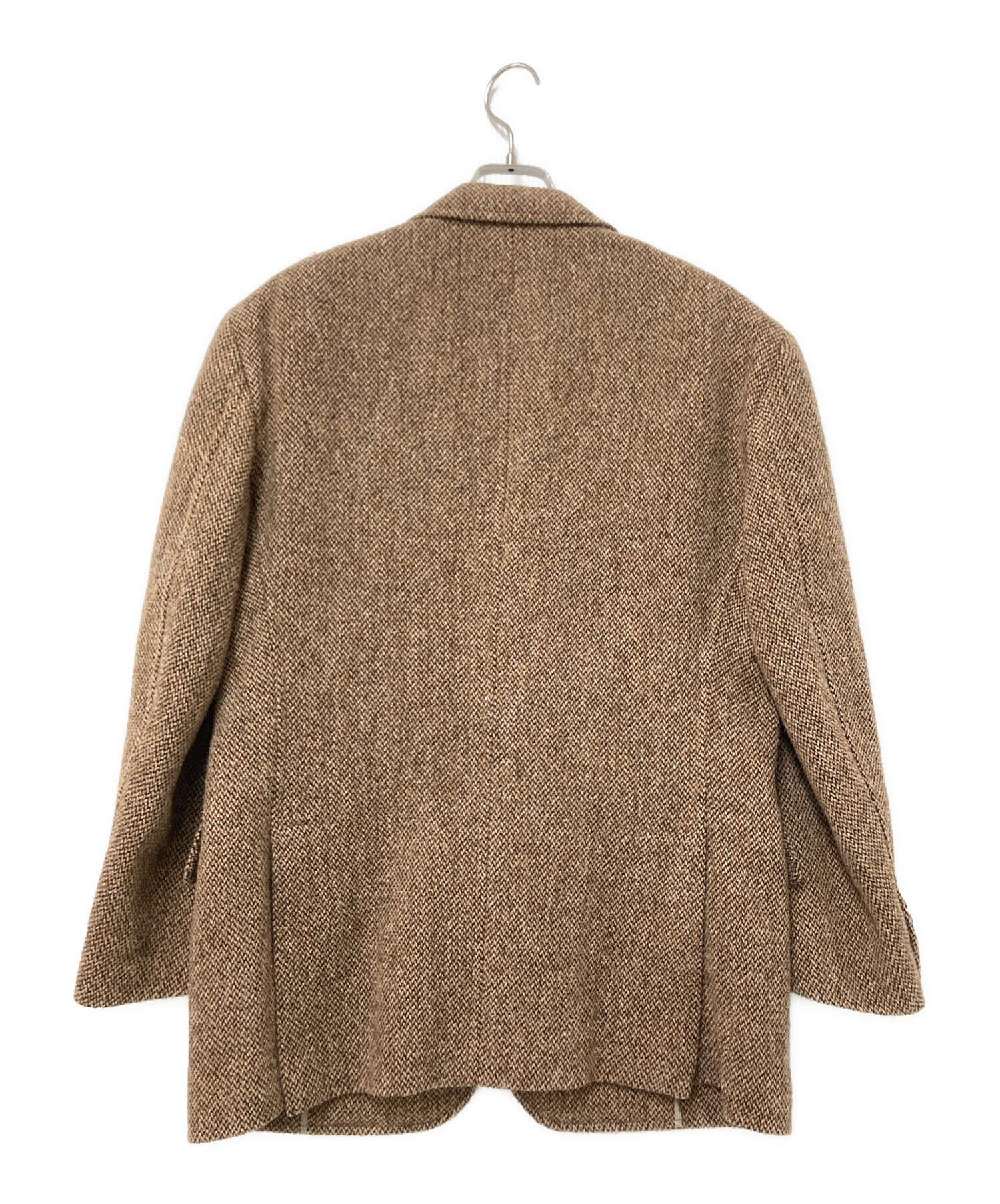 【美品】 ラルフローレン アルパカ 羊毛 テーラード ジャケット ブラウン M 中古・古着通販】POLO RALPH LAUREN (ポロ・ラルフローレン) ウール