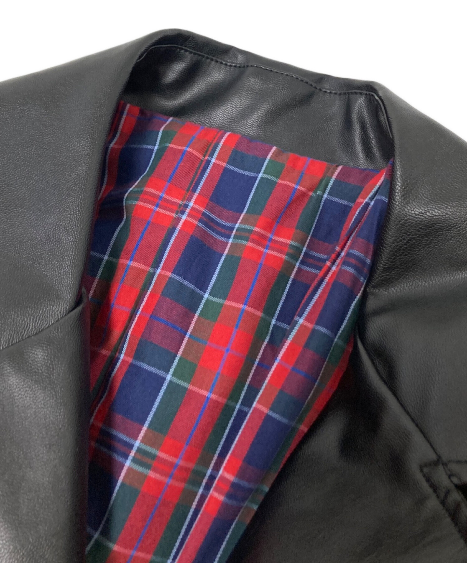 本日11日のみ価格‼️ ロイスクレヨン　新品未使用　フェイクレザーコート 本日11日のみ価格‼️ ロイスクレヨン新品未使用フェイクレザーコート