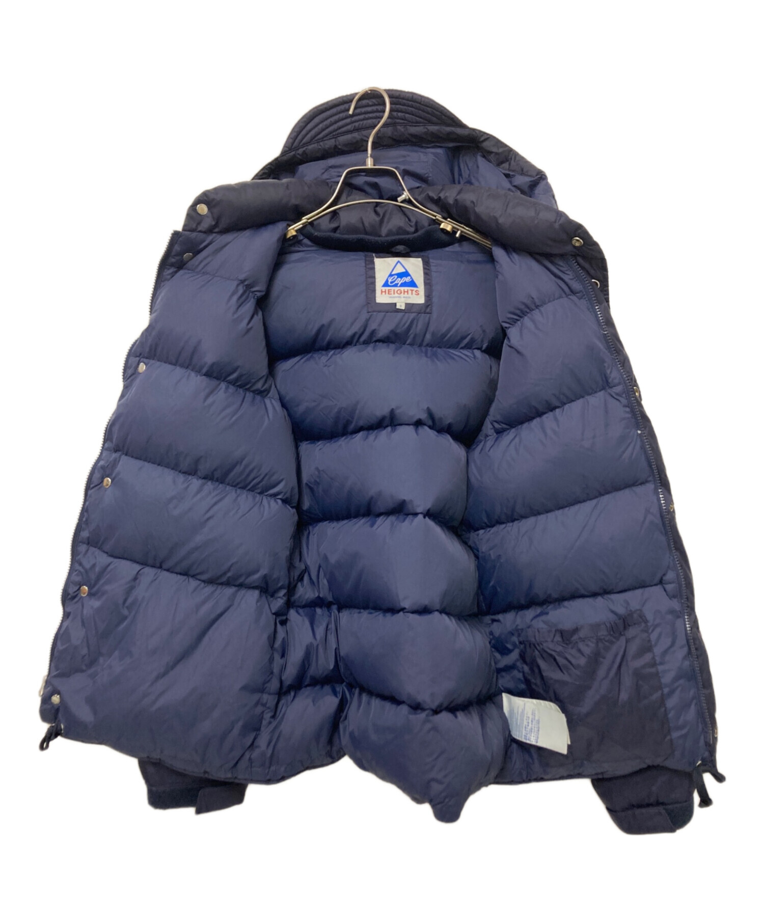Cape Heights フード付きダウンジャケット ネイビー Cape Heights ネイビー ダウンジャケット フード付き