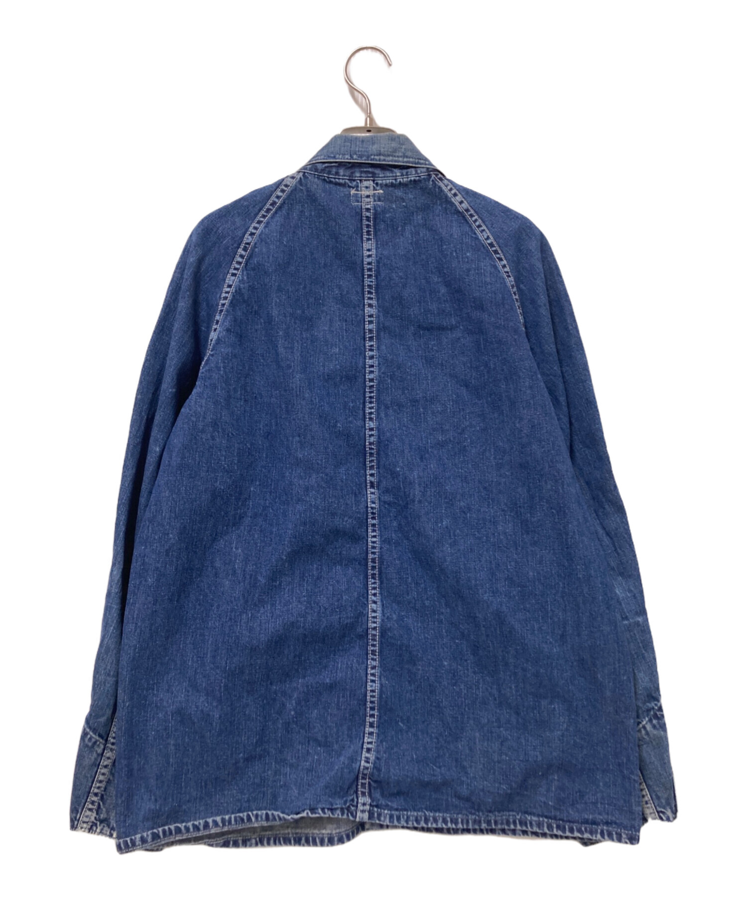 中古・古着通販】WAREHOUSE (ウエアハウス) カバーオール インディゴ