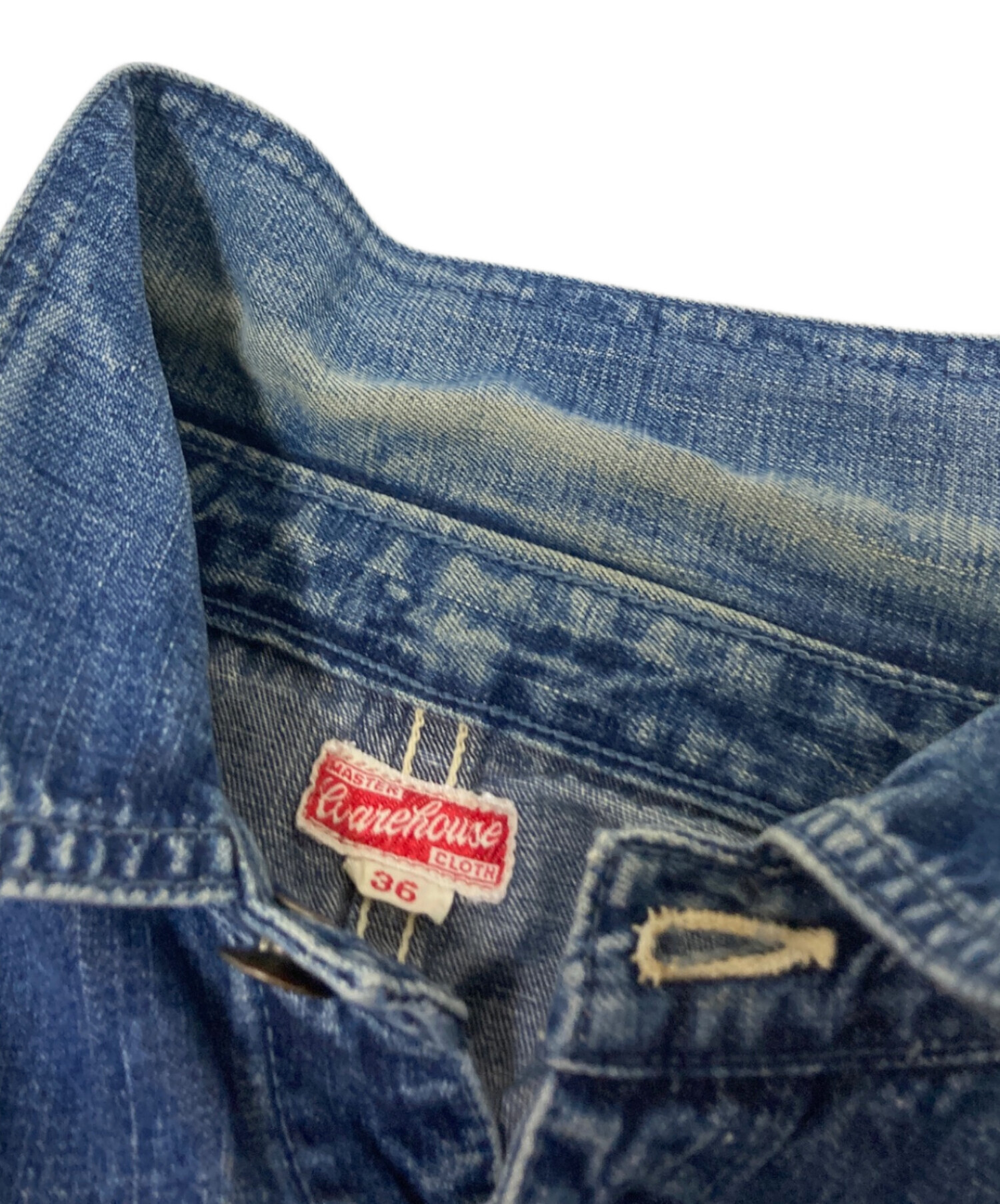 WAREHOUSE ウエアハウス　デニムカバーオール 36 中古・古着通販】WAREHOUSE (ウエアハウス) デニムカバーオール