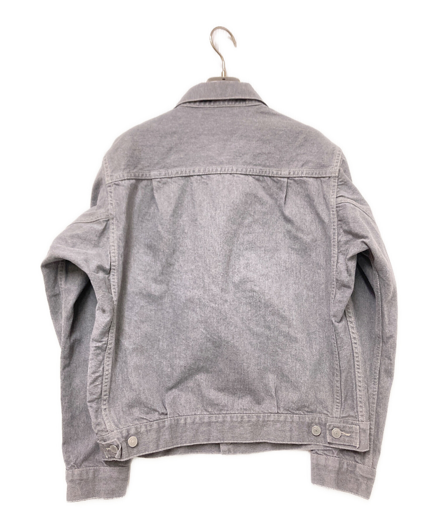 Y♢572 iaminc 中古・古着通販】SCYE (サイ) デニムジャケット グレー サイズ:38