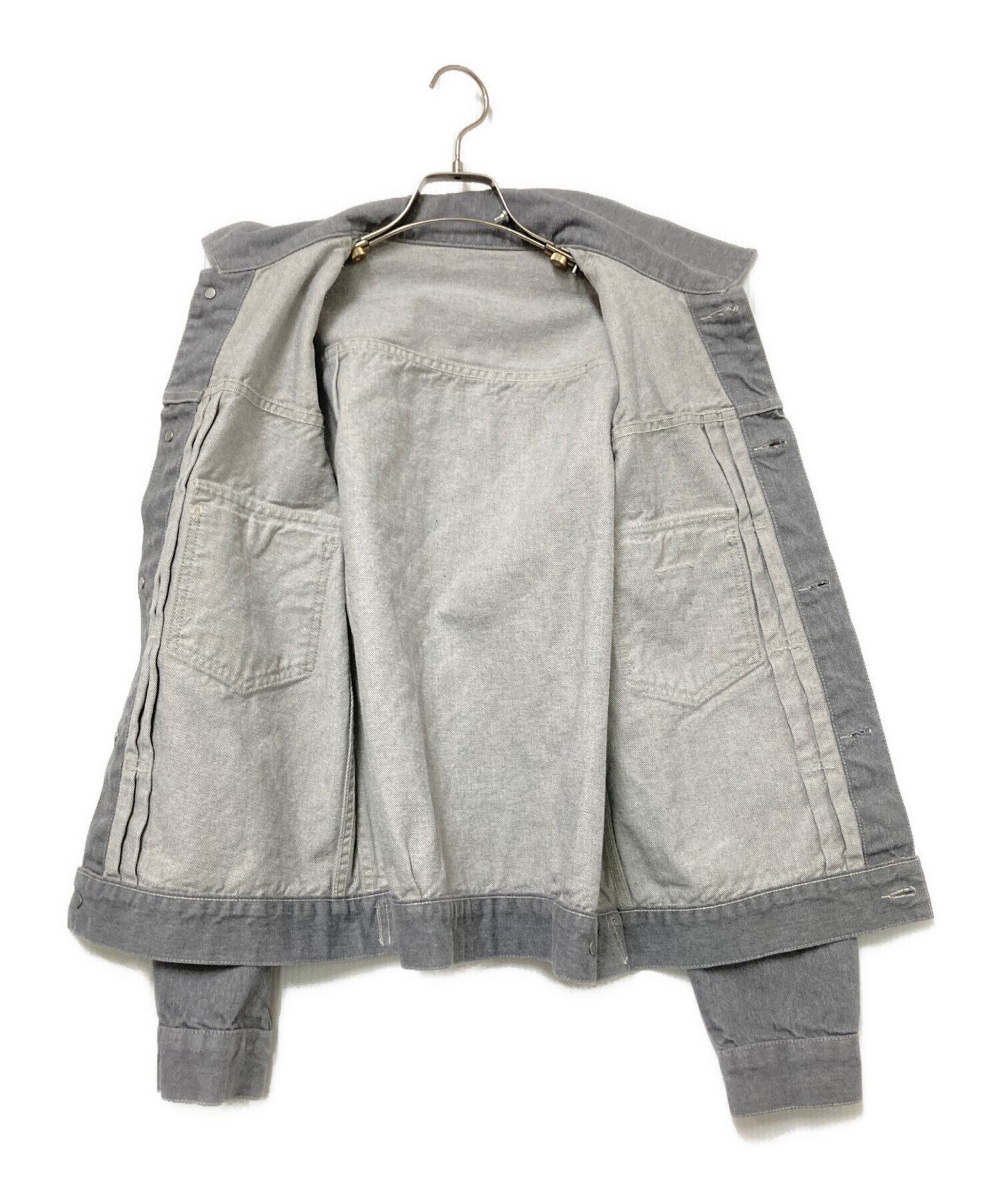 中古・古着通販】SCYE (サイ) デニムジャケット グレー サイズ:38