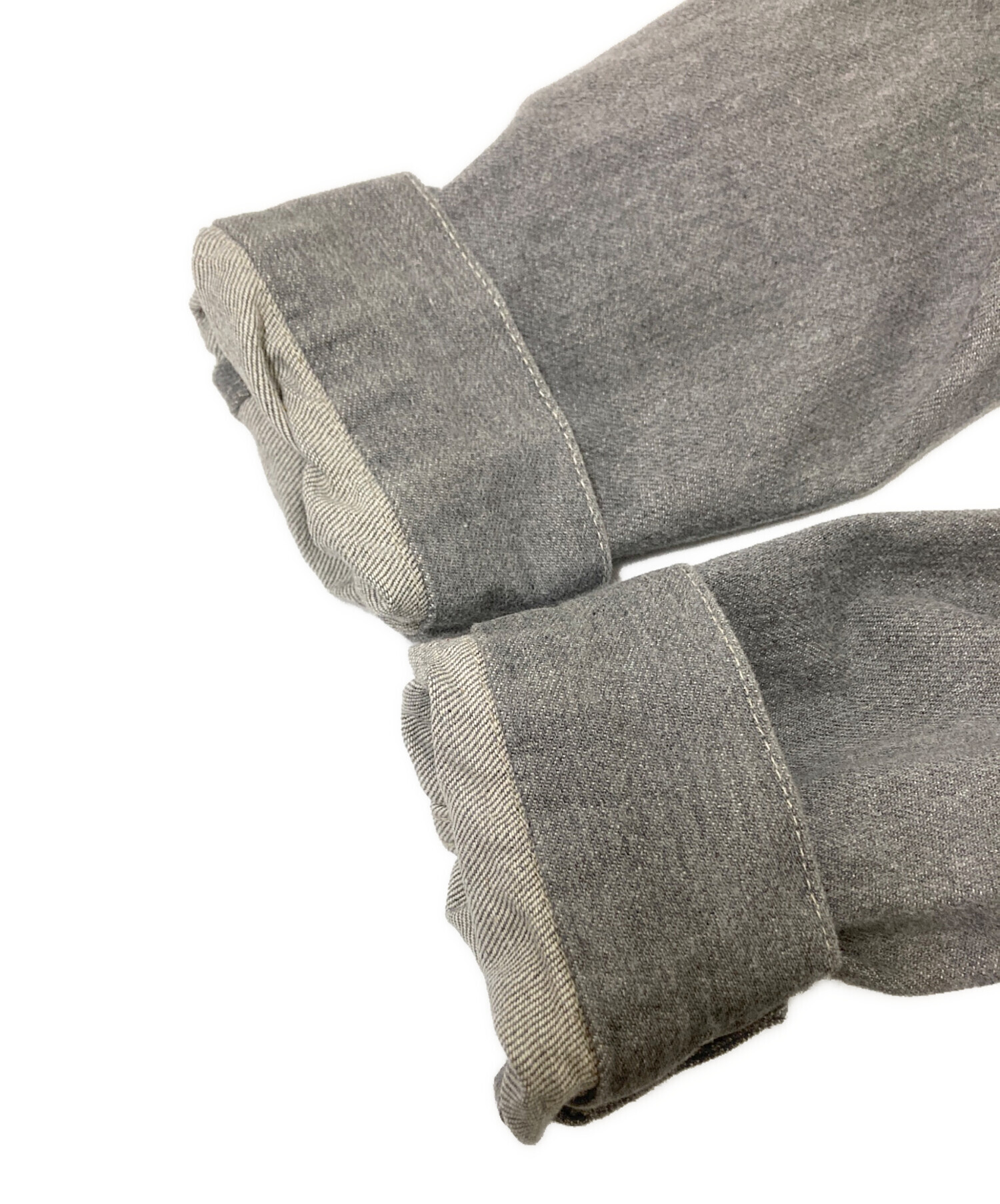 中古・古着通販】SCYE (サイ) デニムジャケット グレー サイズ:38