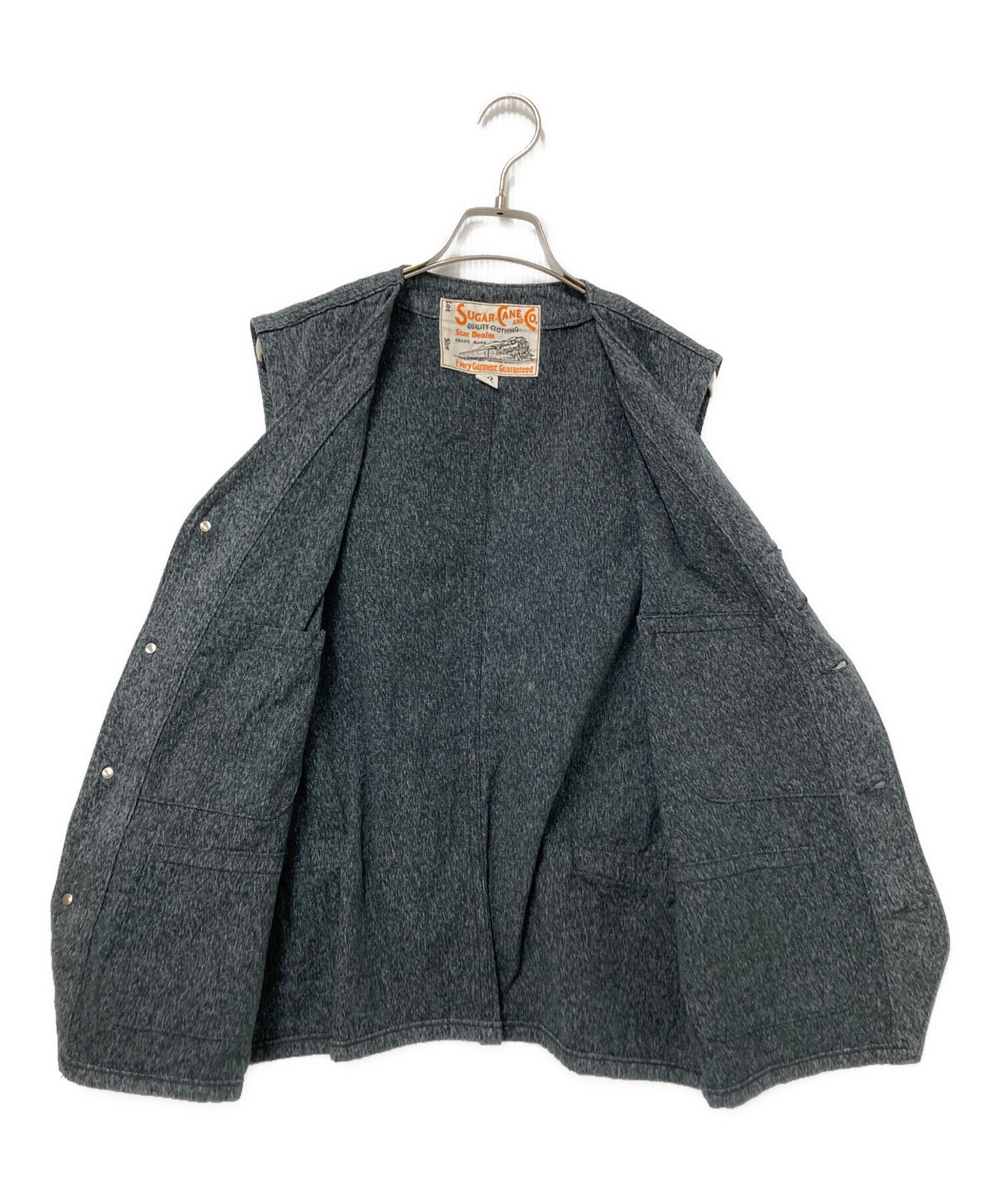 中古・古着通販】SUGAR CANE (シュガーケーン) コットンブラック 