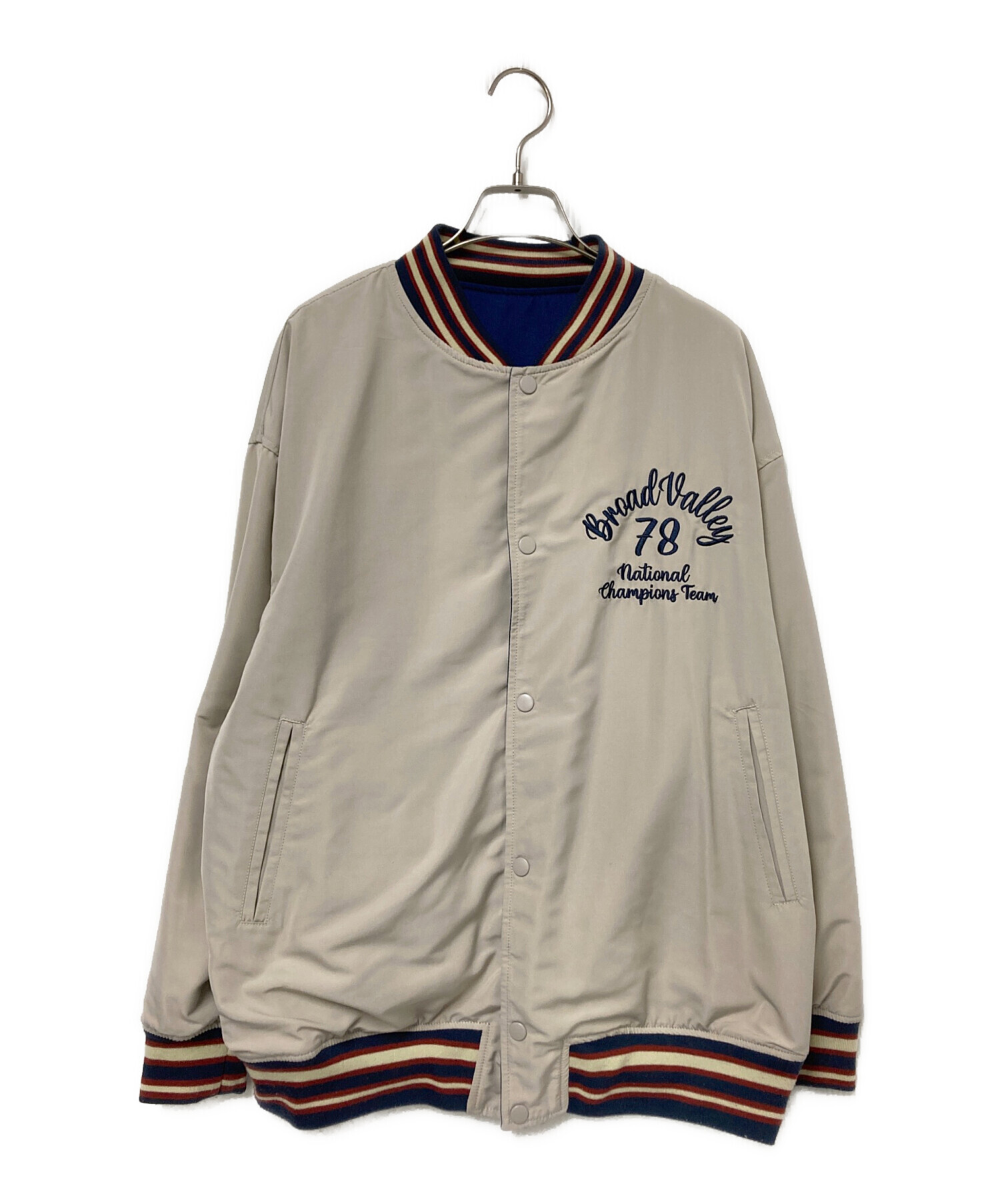 中古・古着通販】DOUBLE NAME (ダブルネーム) リバーシブルスタジャン