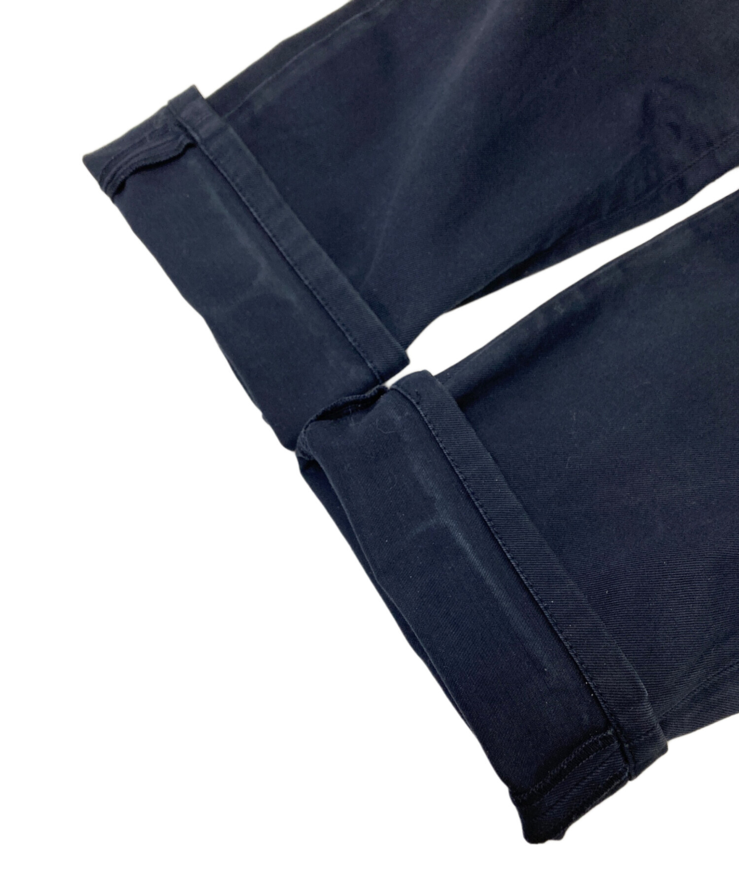 中古・古着通販】PRADA (プラダ) テーパードパンツ ネイビー サイズ:32