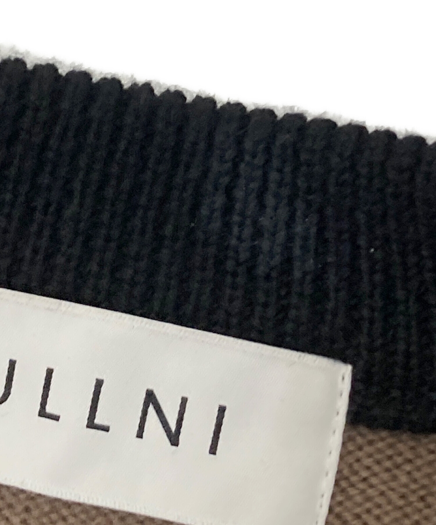 中古・古着通販】CULLNI (クルニ) クルーネックカーディガン ベージュ