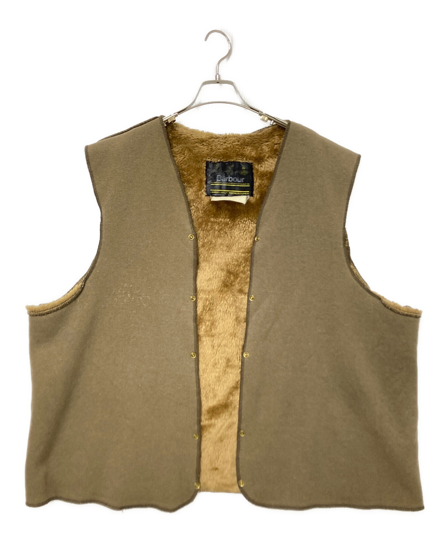 中古・古着通販】Barbour (バブアー) ライナーボアベスト ブラウン