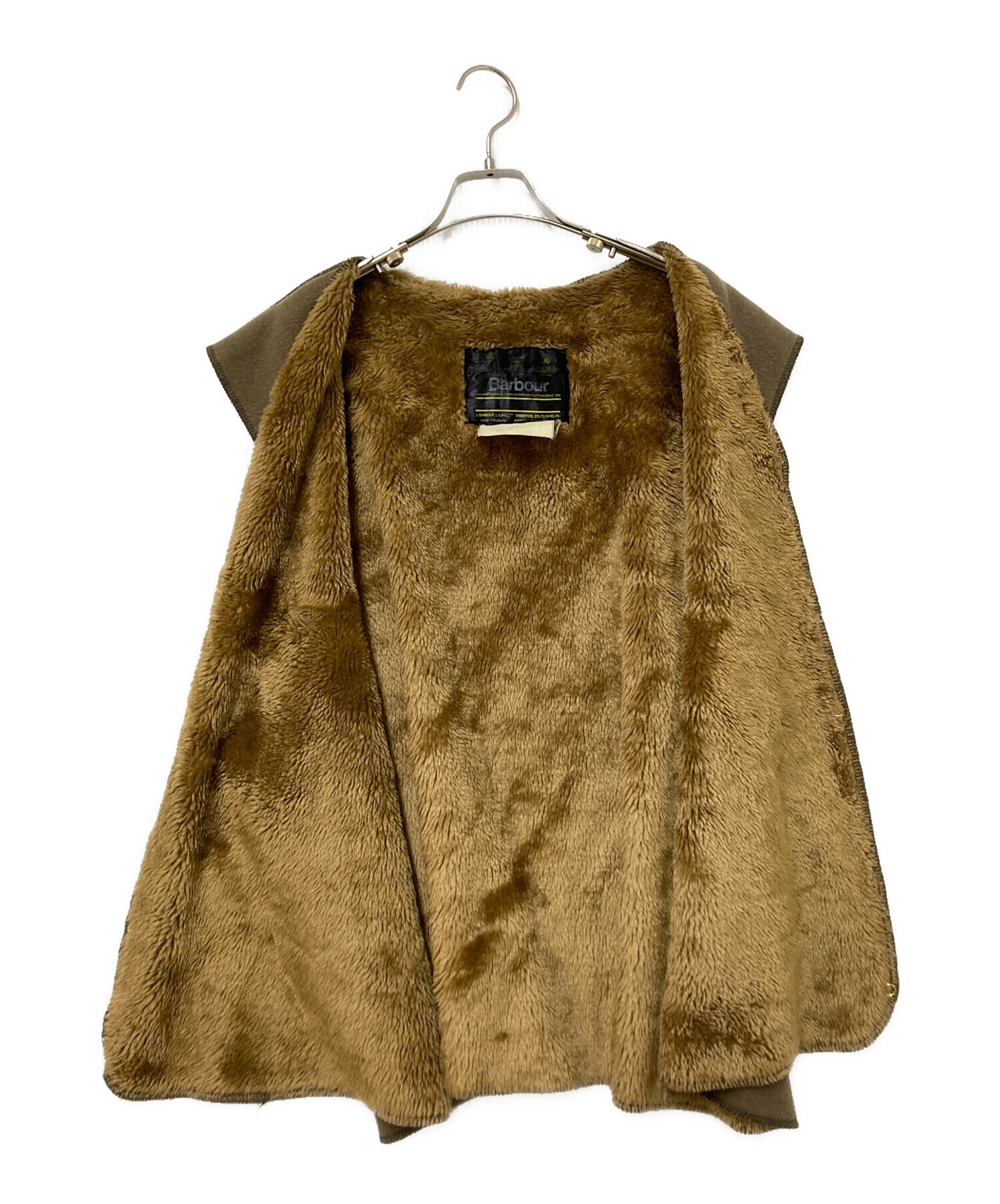 中古・古着通販】Barbour (バブアー) ライナーボアベスト ブラウン