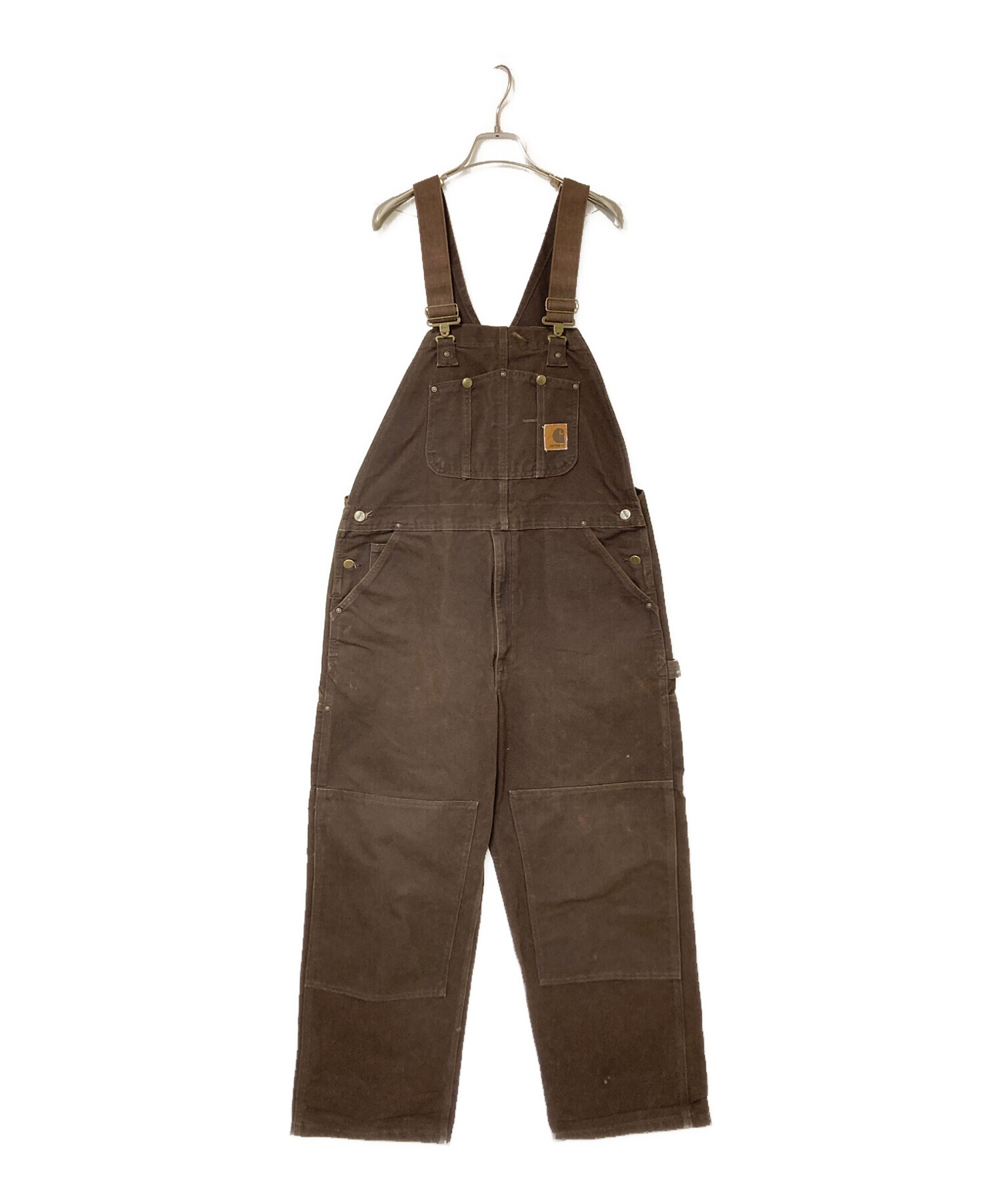 中古・古着通販】CarHartt (カーハート) ダブルニーオーバーオール