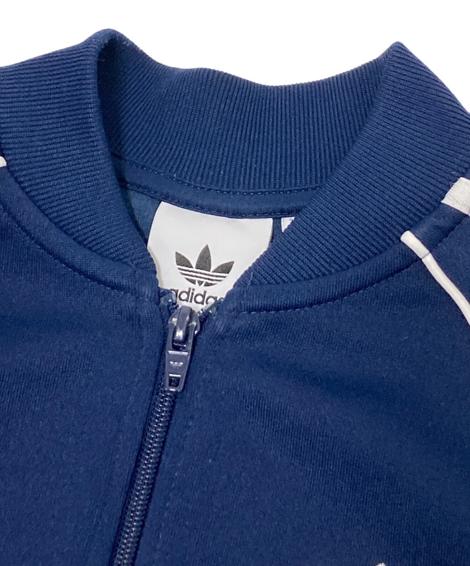 中古・古着通販】adidas (アディダス) トラックジャケット ネイビー