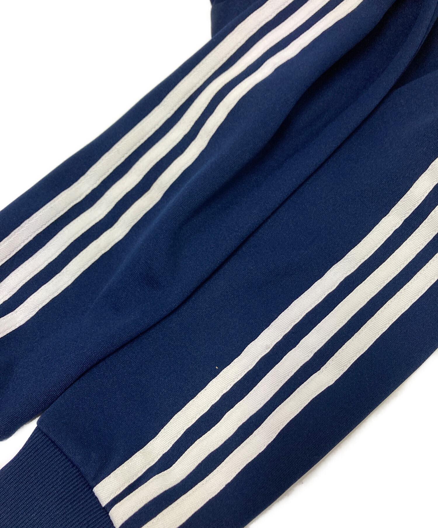 新品未使用 adidas レトロブルゾン(ネイビー) XS トラックジャケット 中古・古着通販】adidas (アディダス) トラックジャケット ネイビー