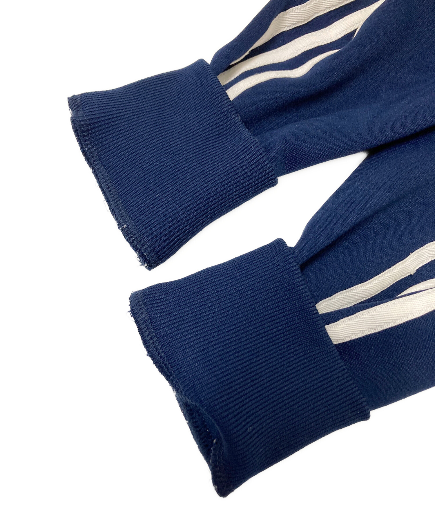 新品未使用 adidas レトロブルゾン(ネイビー) XS トラックジャケット 中古・古着通販】adidas (アディダス) トラックジャケット ネイビー