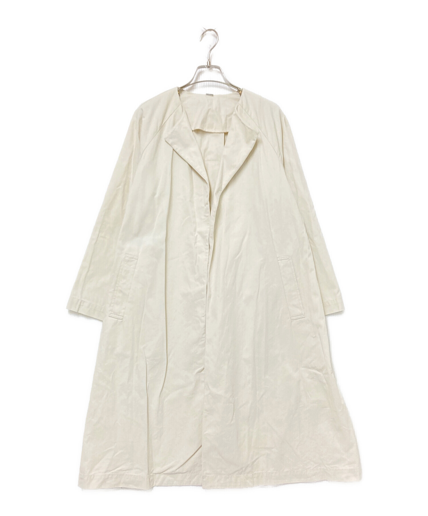 中古・古着通販】Mila Owen (ミラオーウェン) コート ホワイト サイズ