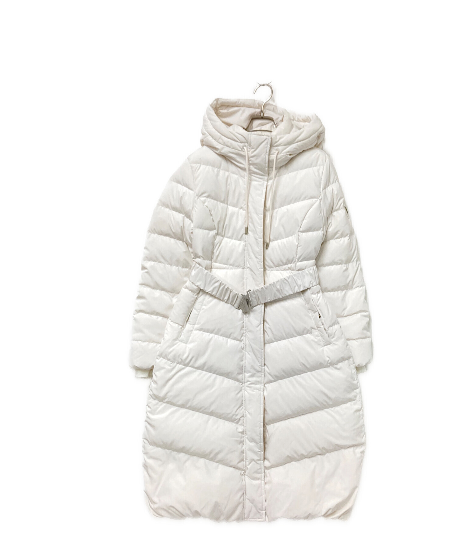 中古・古着通販】GUESS (ゲス) ダウンコート ホワイト サイズ:XS 