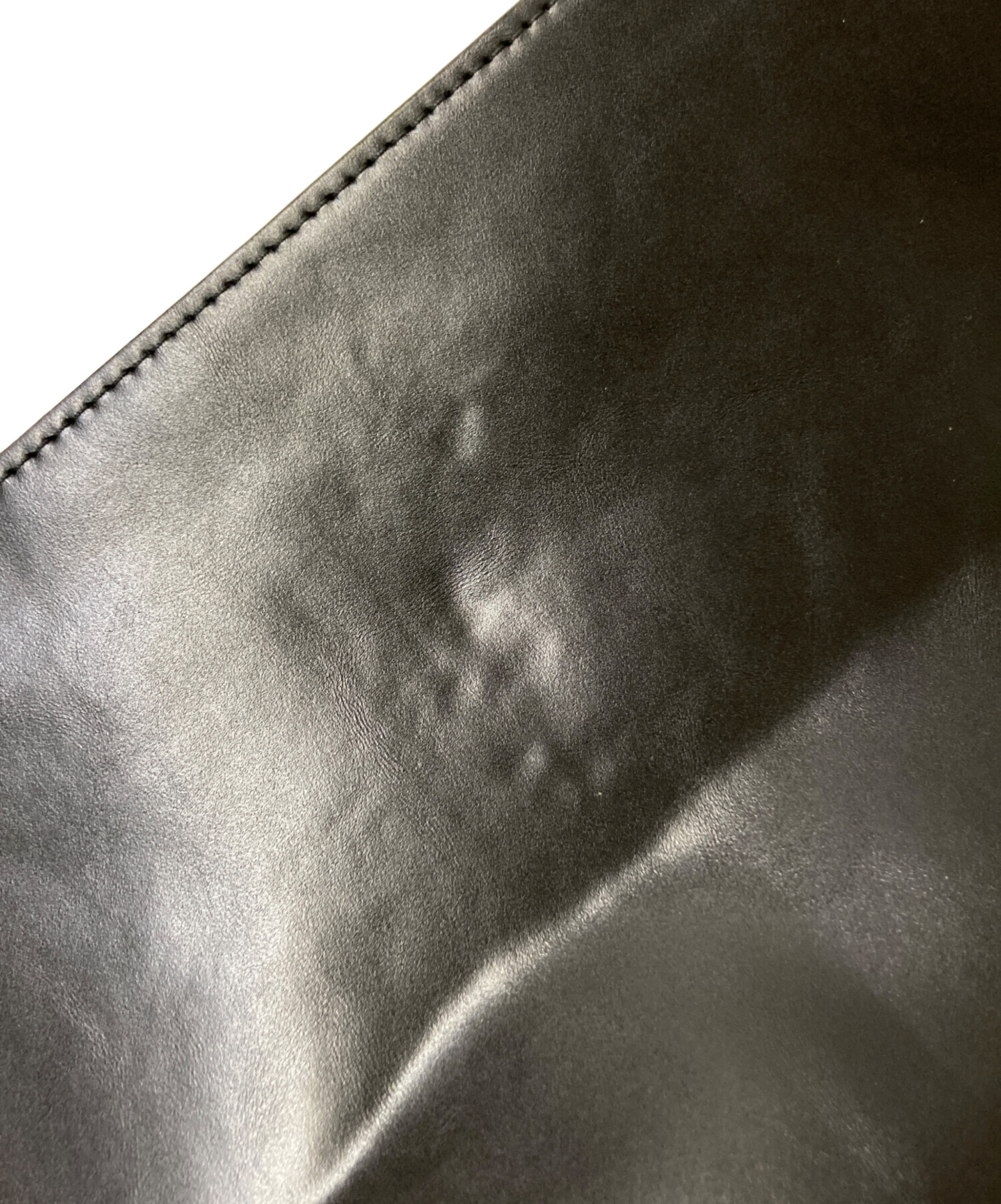 中古・古着通販】OPEN YY (オープンワイワイ) LEATHER BELTING DUFFLE