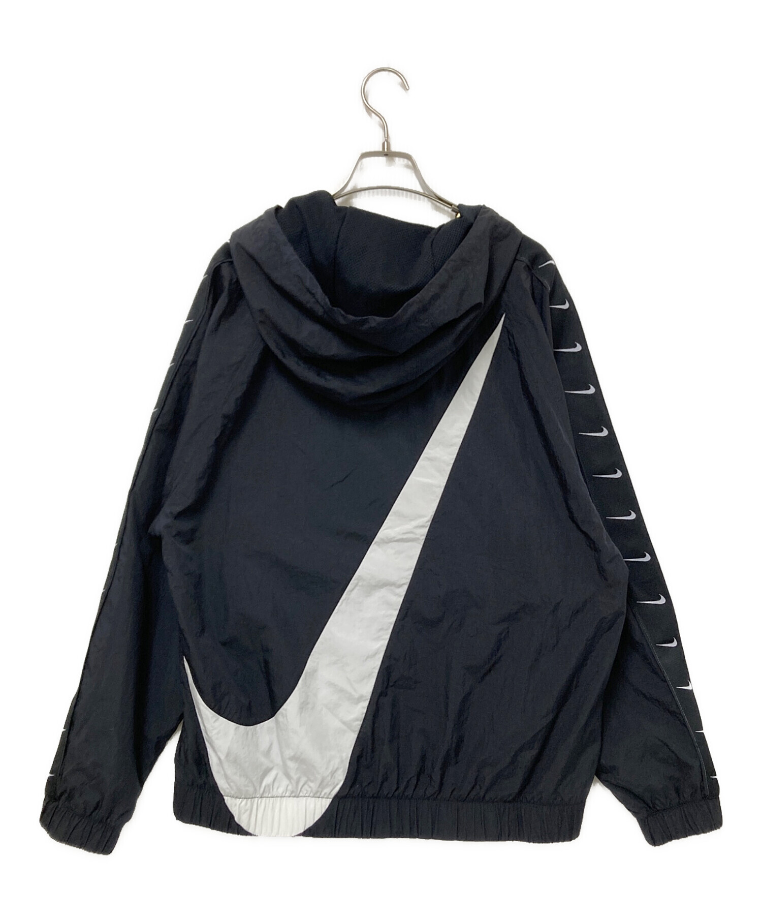 Nike アノラックパーカーMサイズ 中古・古着通販】NIKE (ナイキ) アノラックパーカー ブラック サイズ:M