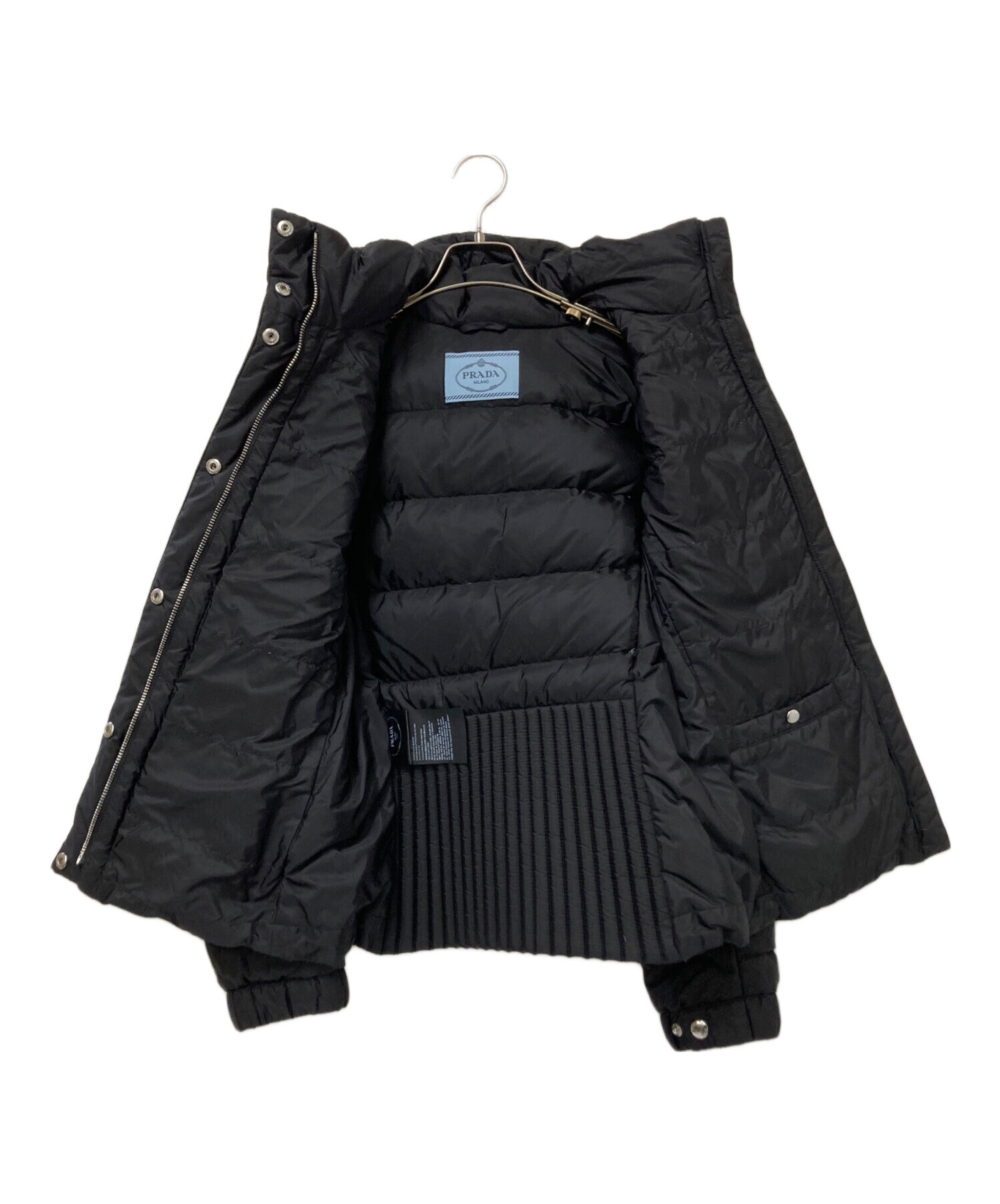 PRADA プラダ ジャケット（その他） レディース 【古着】【中古】 中古・古着通販】PRADA (プラダ) プレート付きダウンジャケット