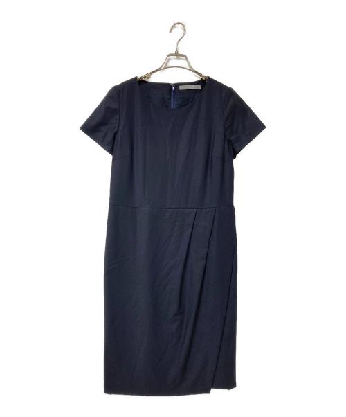 theory luxe(セオリーリュクス) Executive Anahita ショートスリーブワンピース レディース  044【中古】【ブランド古着バズストア】 中古・古着通販】theory luxe (セオリーリュクス) ANAHITA ネイビー