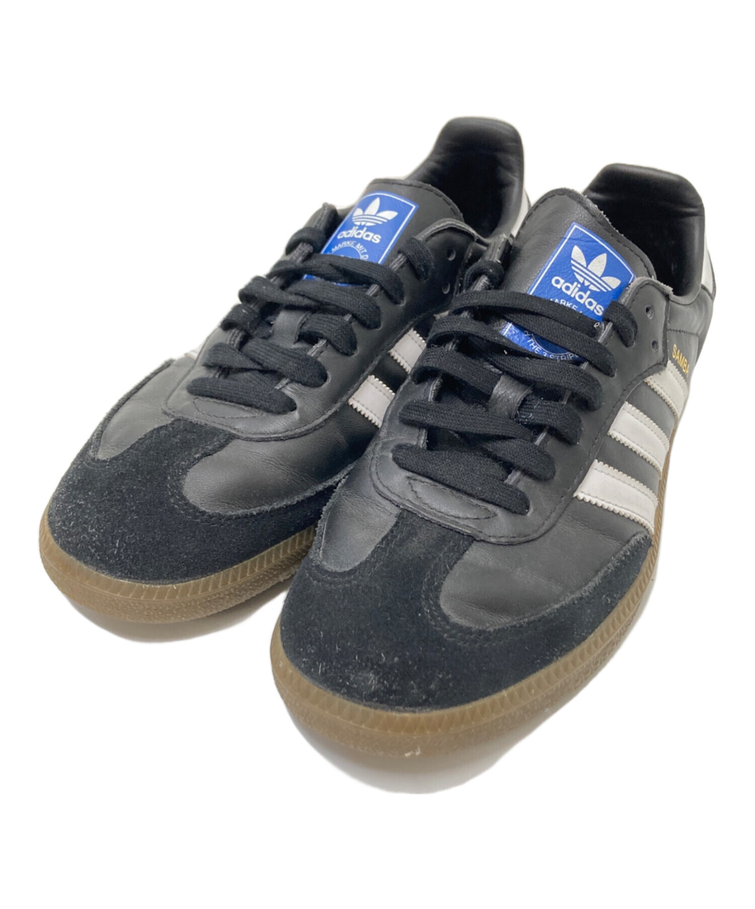 中古・古着通販】adidas (アディダス) SAMBA OG ブラック サイズ:26.0 