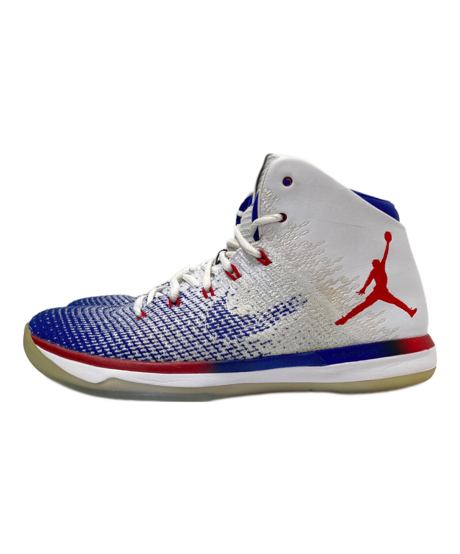 中古・古着通販】NIKE (ナイキ) AIR JORDAN XXXⅠ 31 ホワイト×ブルー