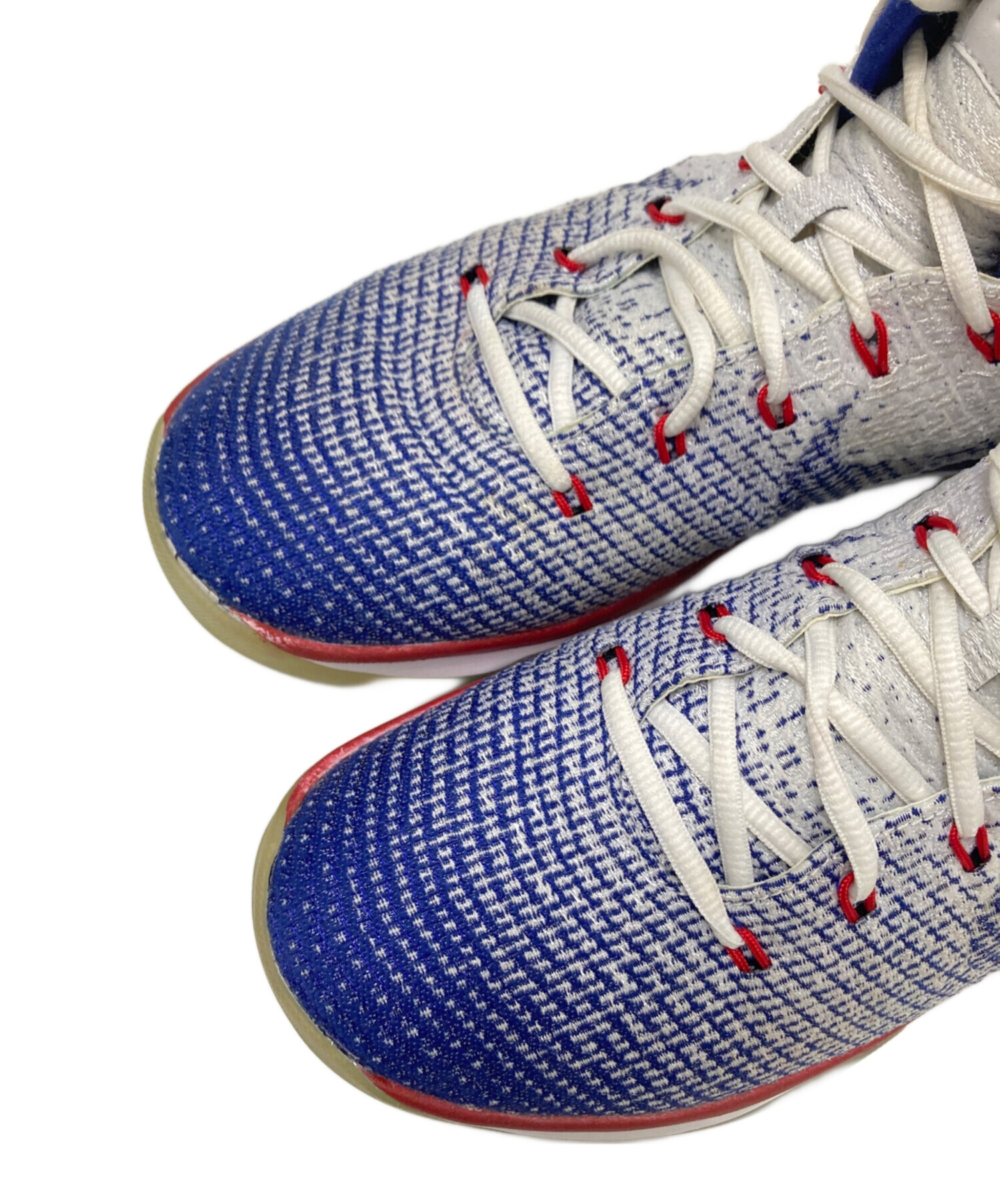 中古・古着通販】NIKE (ナイキ) AIR JORDAN XXXⅠ 31 ホワイト×ブルー
