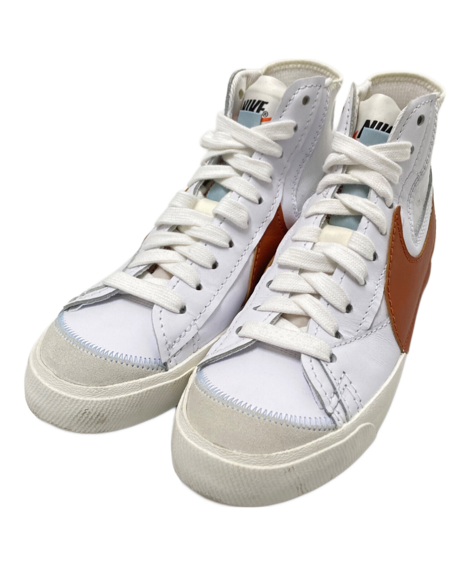 中古・古着通販】NIKE (ナイキ) ハイカットスニーカー ブラウン 