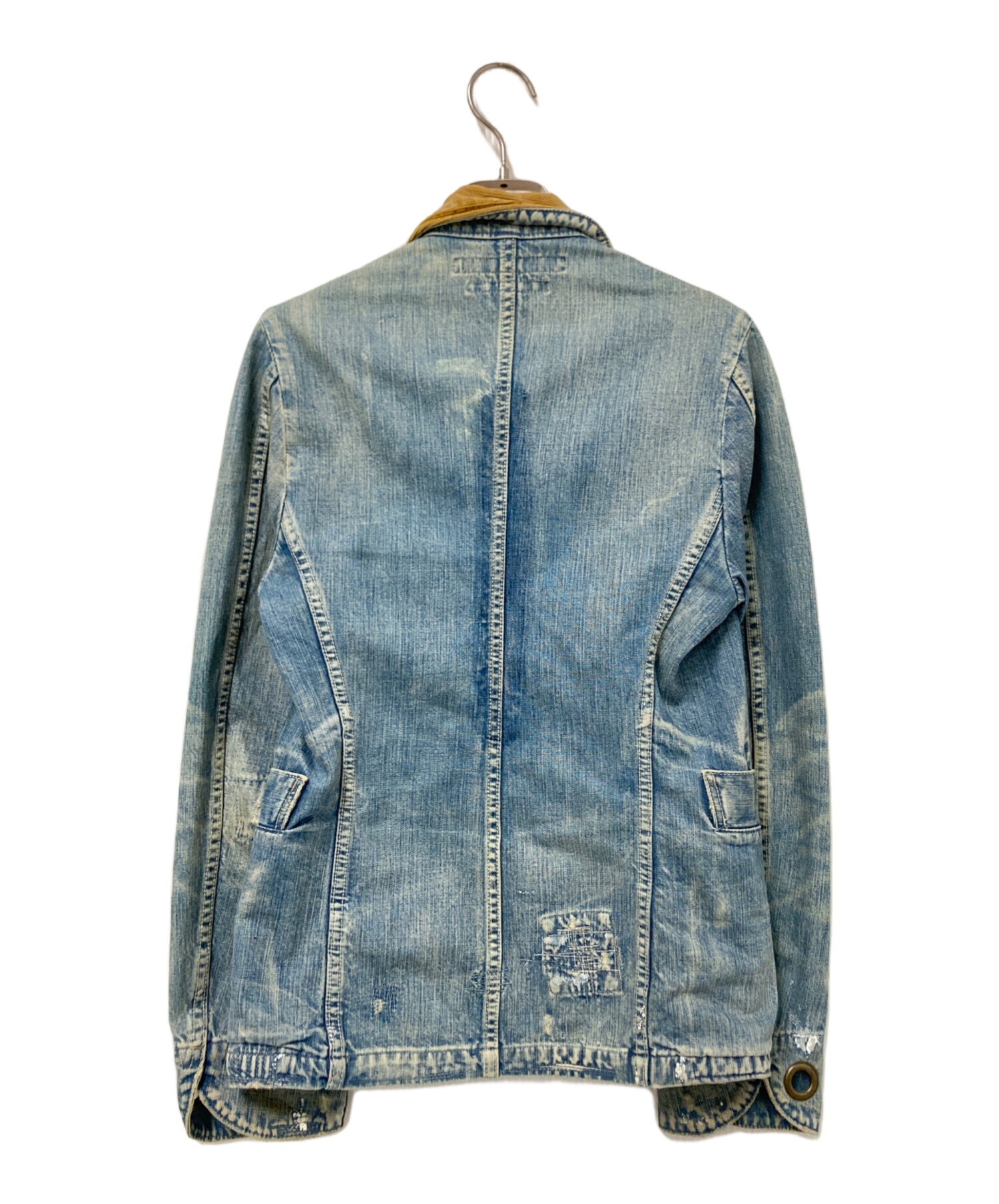 中古・古着通販】KAPITAL (キャピタル) ダメージ加工デザインデニム