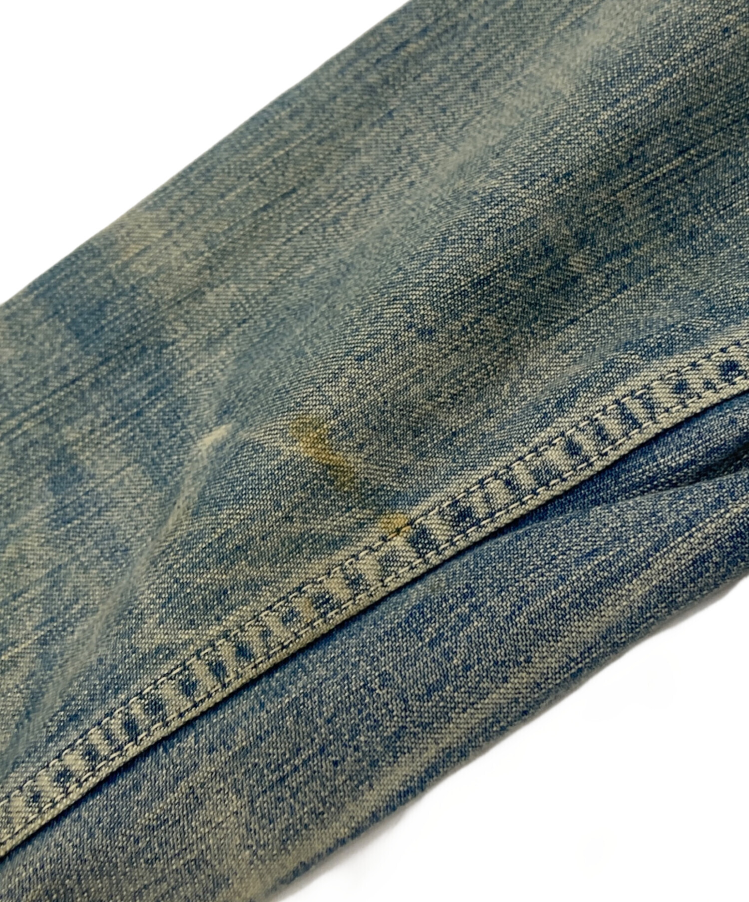 中古・古着通販】KAPITAL (キャピタル) ダメージ加工デザインデニム