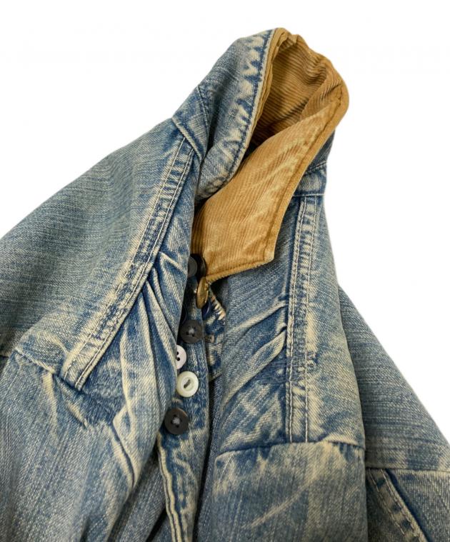 中古・古着通販】KAPITAL (キャピタル) ダメージ加工デザインデニム