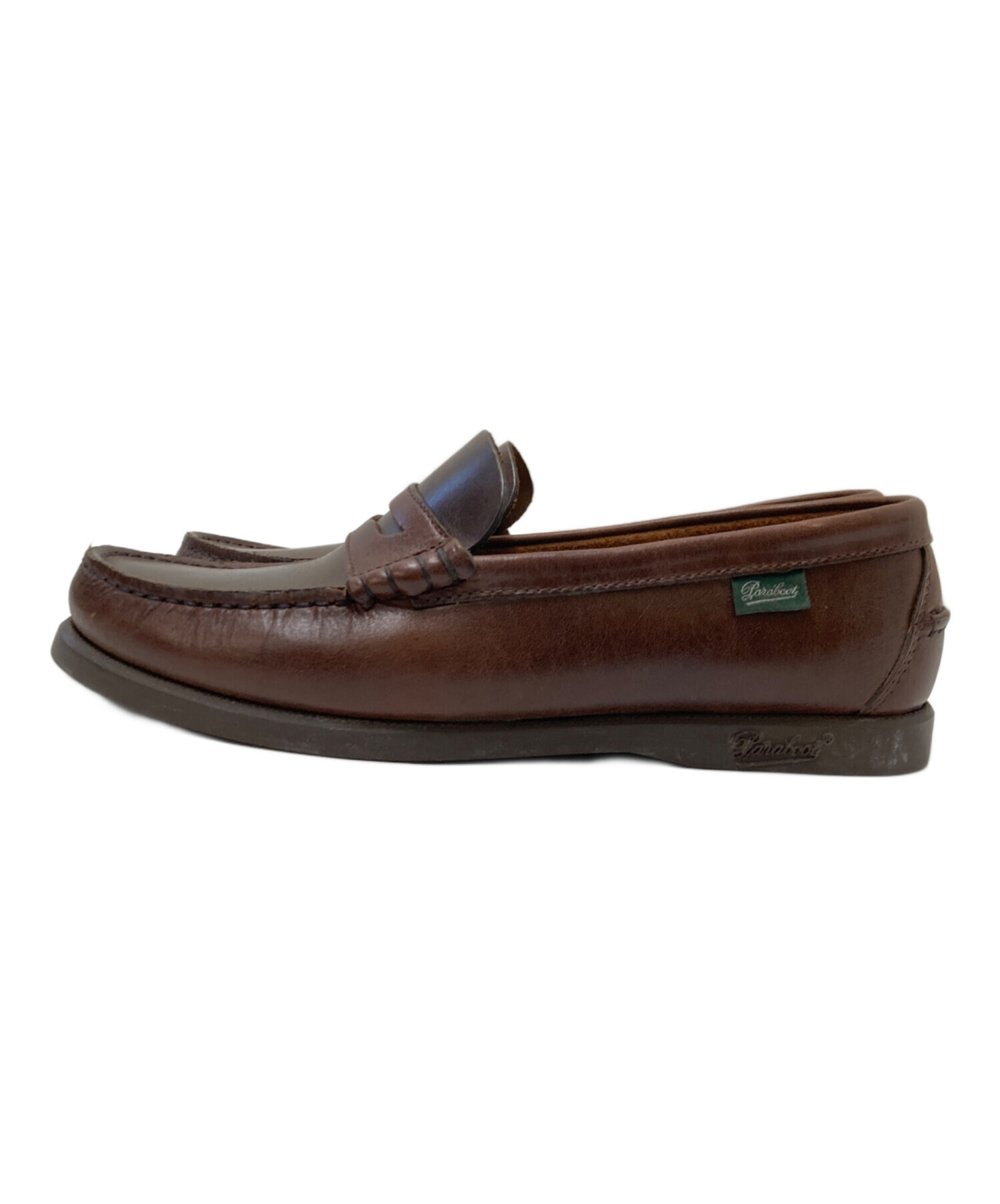 中古・古着通販】PARABOOT (パラブーツ) コインローファー ブラウン 