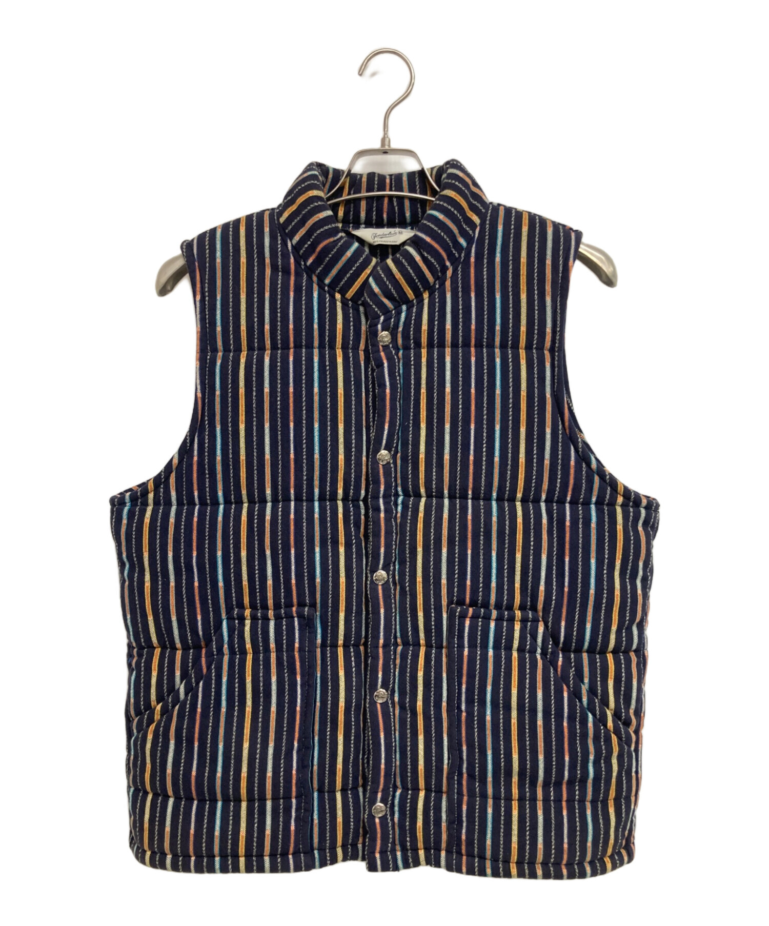 中古・古着通販】TENDERLOIN (テンダーロイン) 中綿ストライプベスト