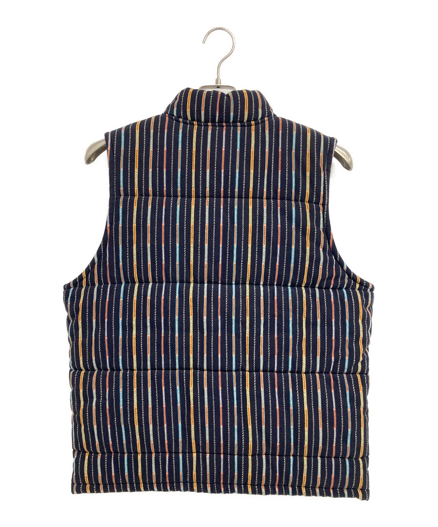 テンダーロイン　ベスト　【M】 中古・古着通販】TENDERLOIN (テンダーロイン) 中綿ストライプベスト