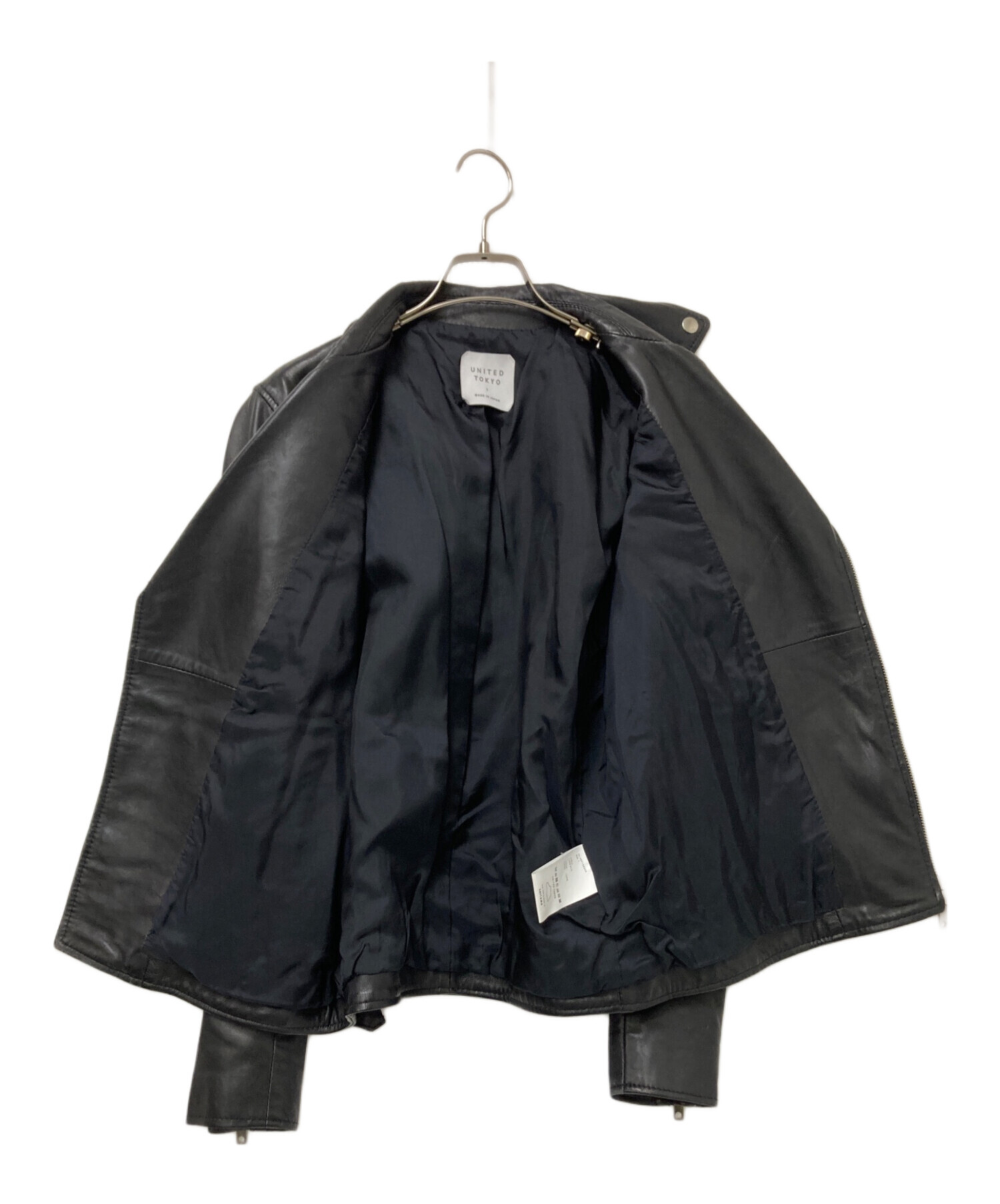 中古・古着通販】UNITED TOKYO (ユナイテッドトーキョー) ラムレザー