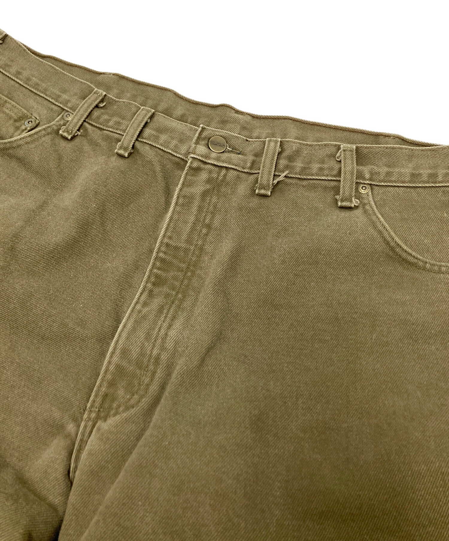 中古・古着通販】CarHartt (カーハート) 裏地フランネルデニムパンツ 