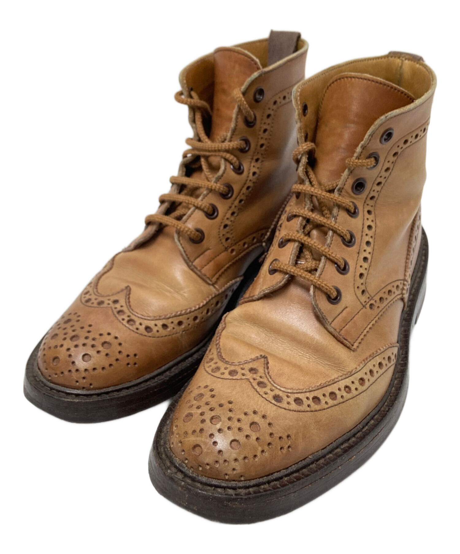 中古・古着通販】Tricker's (トリッカーズ) ウィングチップブーツ